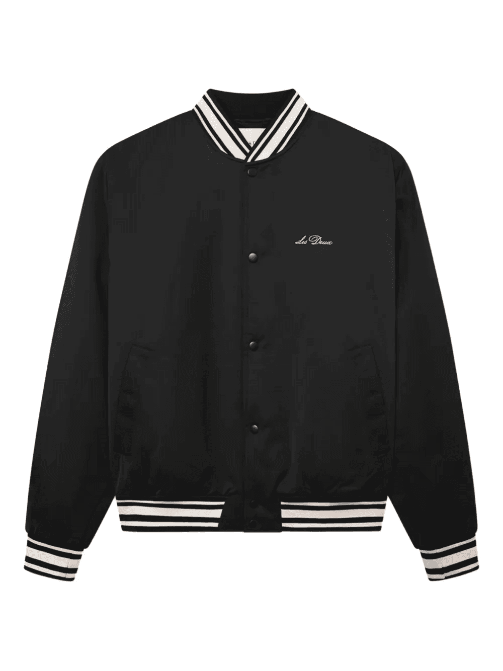 embroidered satin bomber jacket - Image 1