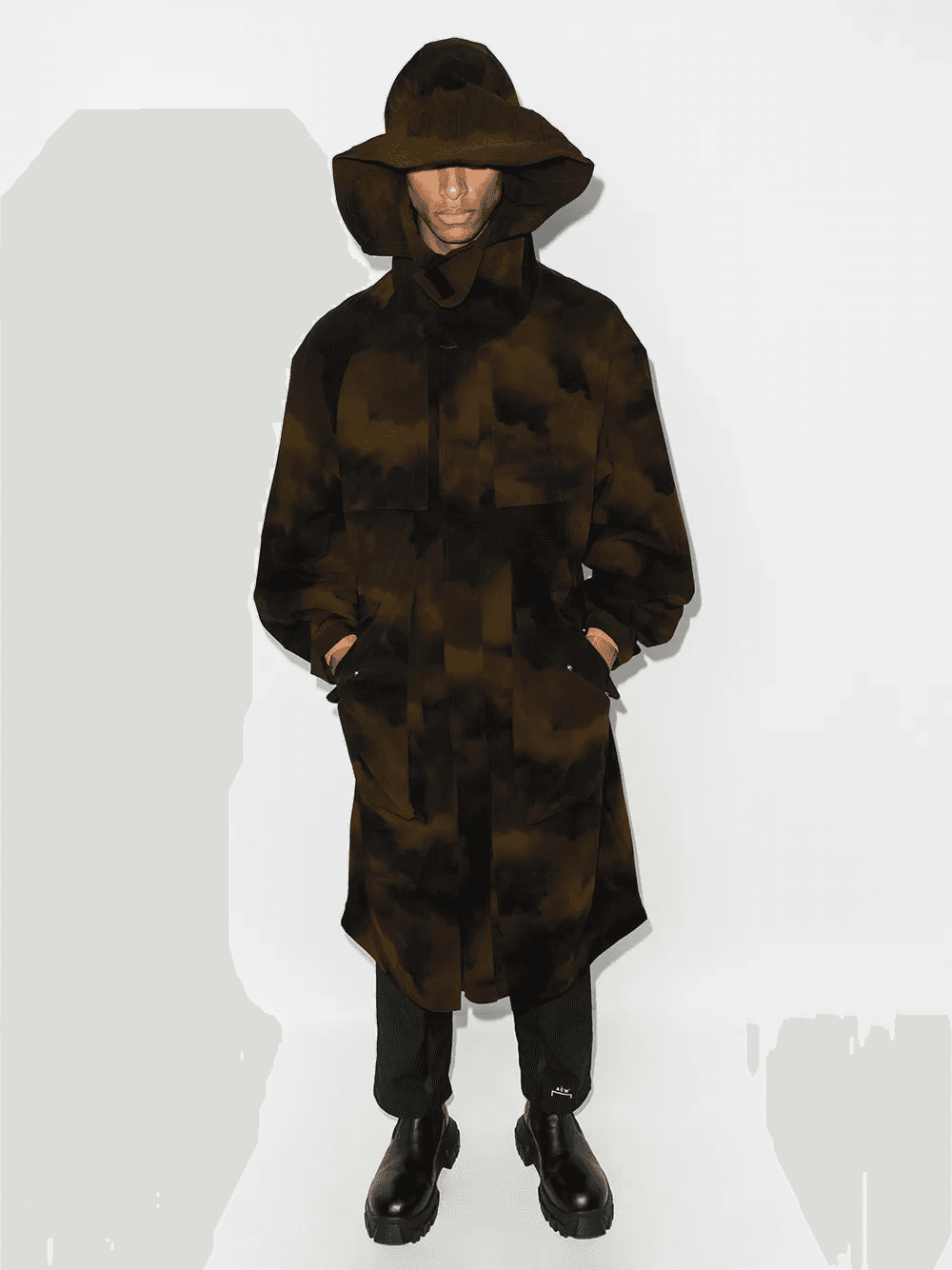 camouflage print coat — Image 2