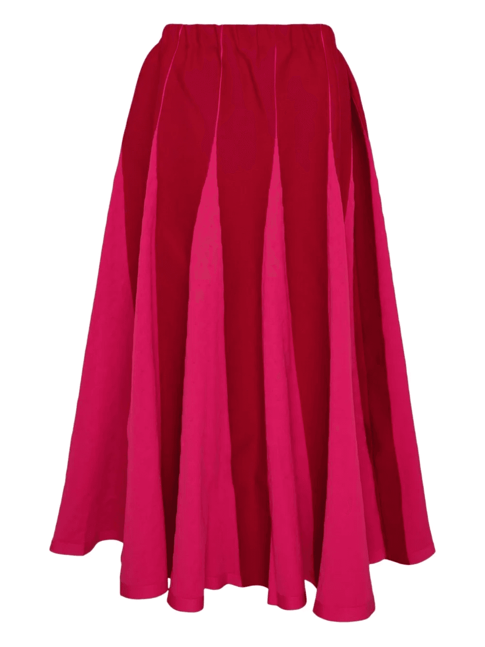 Conic panelled midi skirt - Image 1