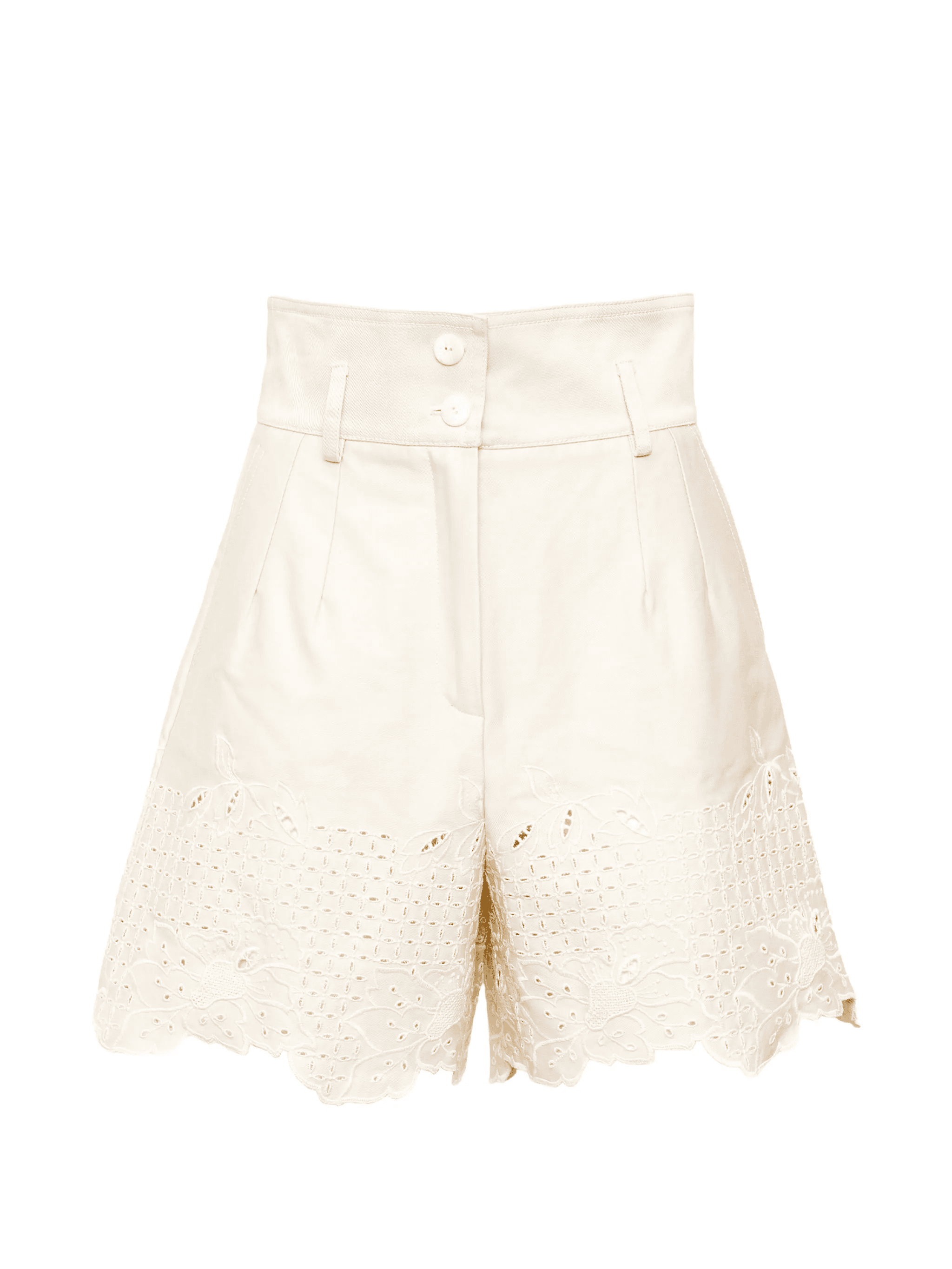 Rocchetta scalloped shorts - Image 1