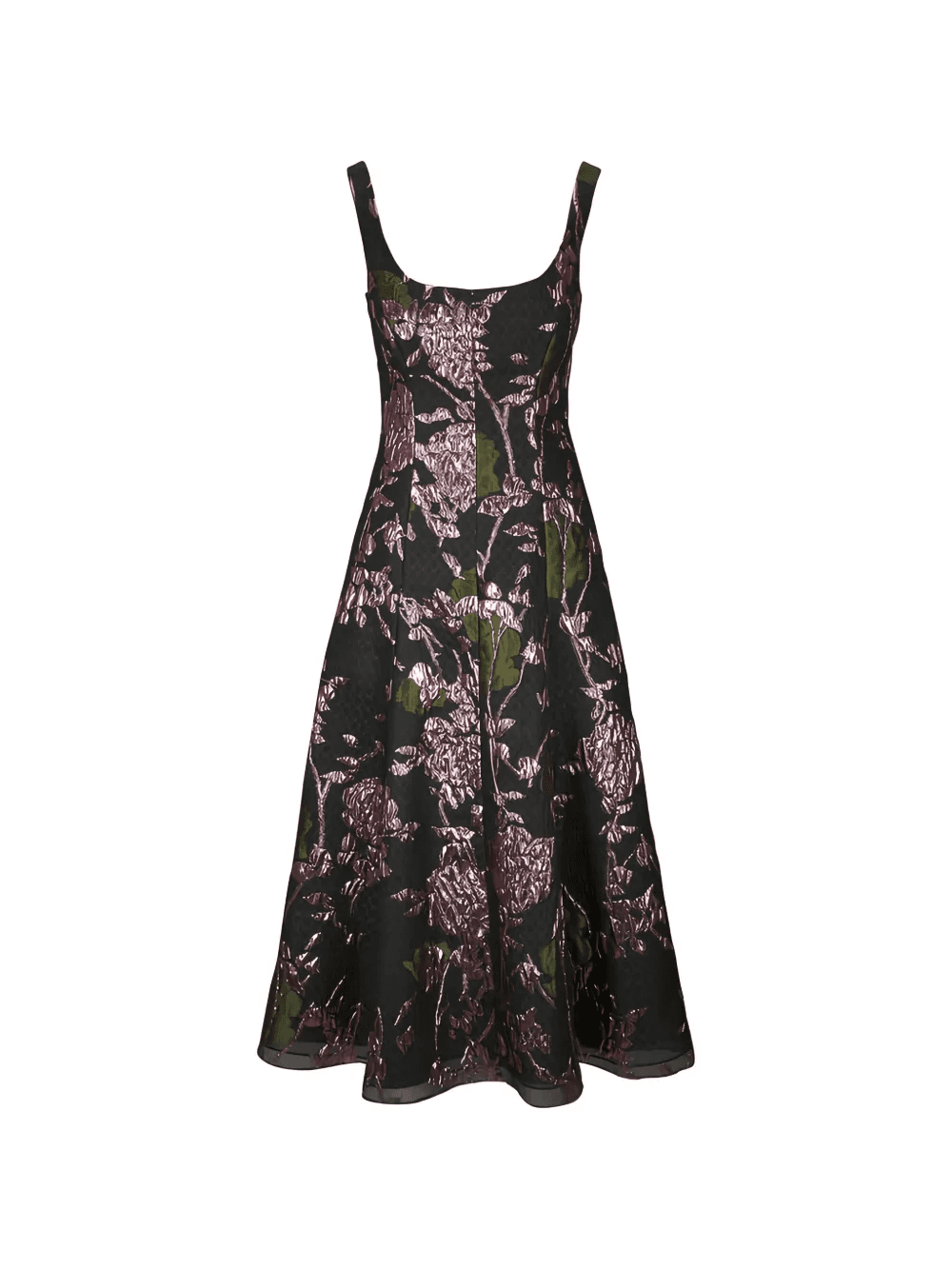 Olivia floral-jacquard maxi dress - Image 1