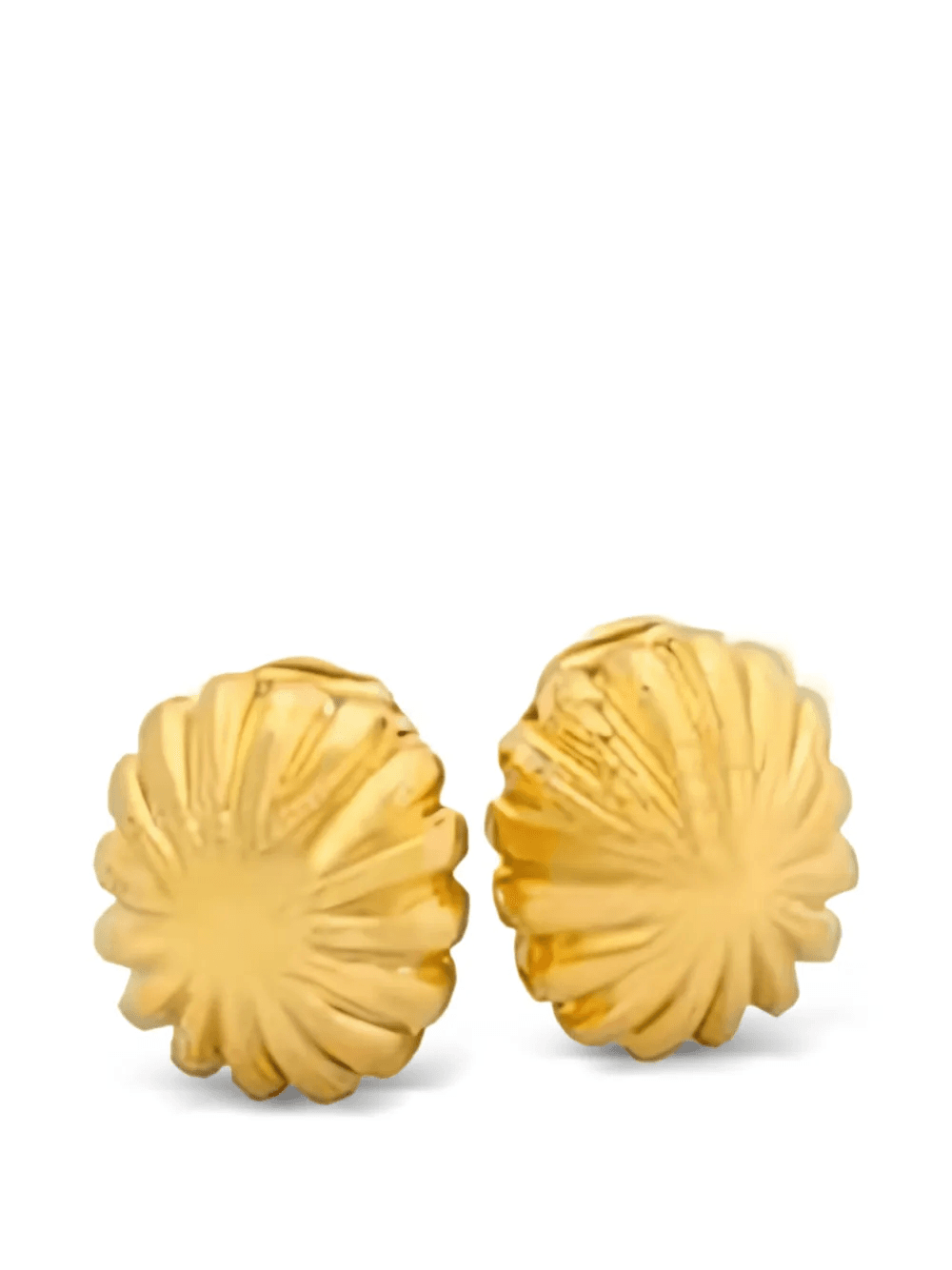 fluted dome earrings - Image 1