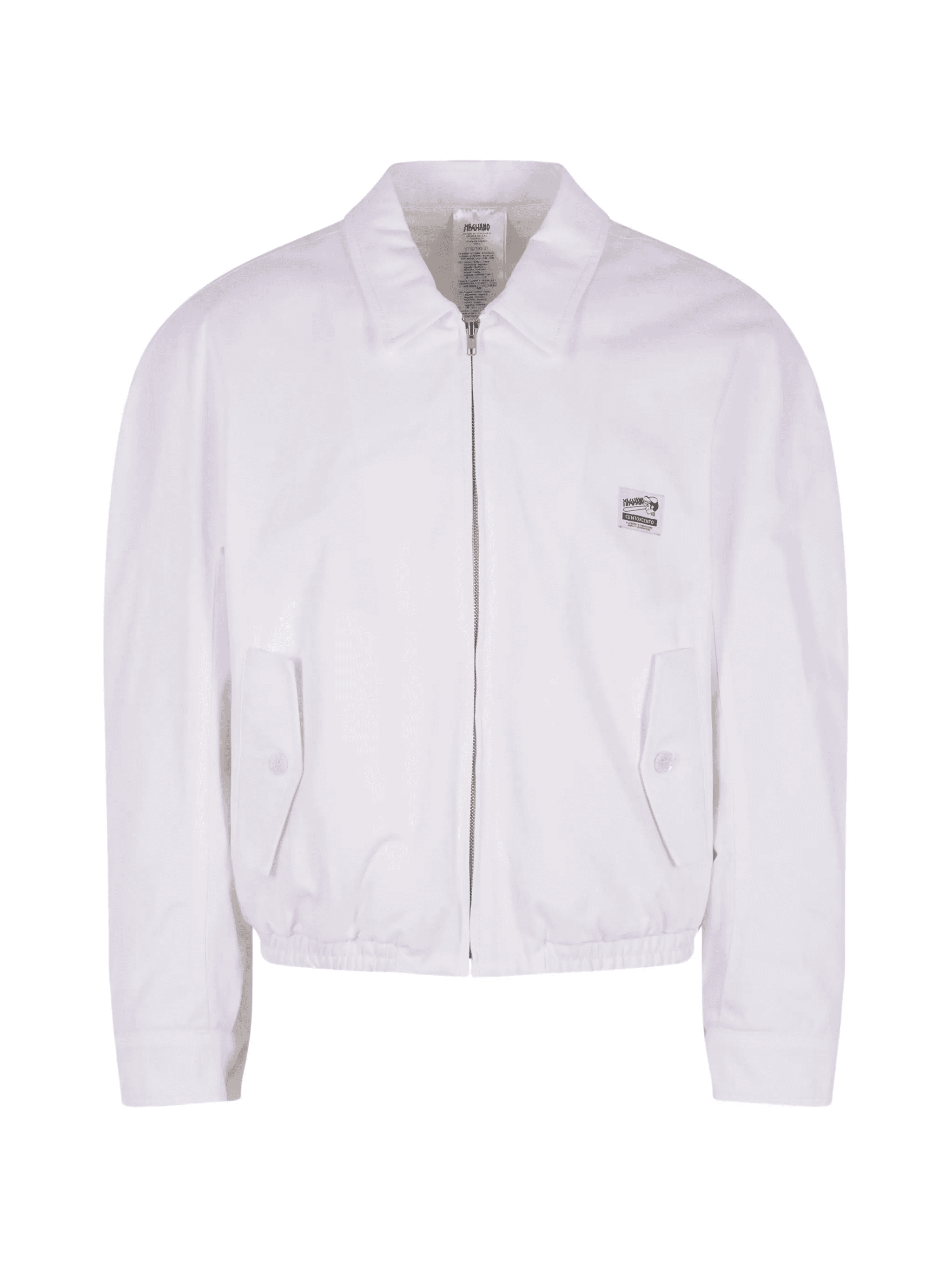 zip-up shirt jacket - Image 1