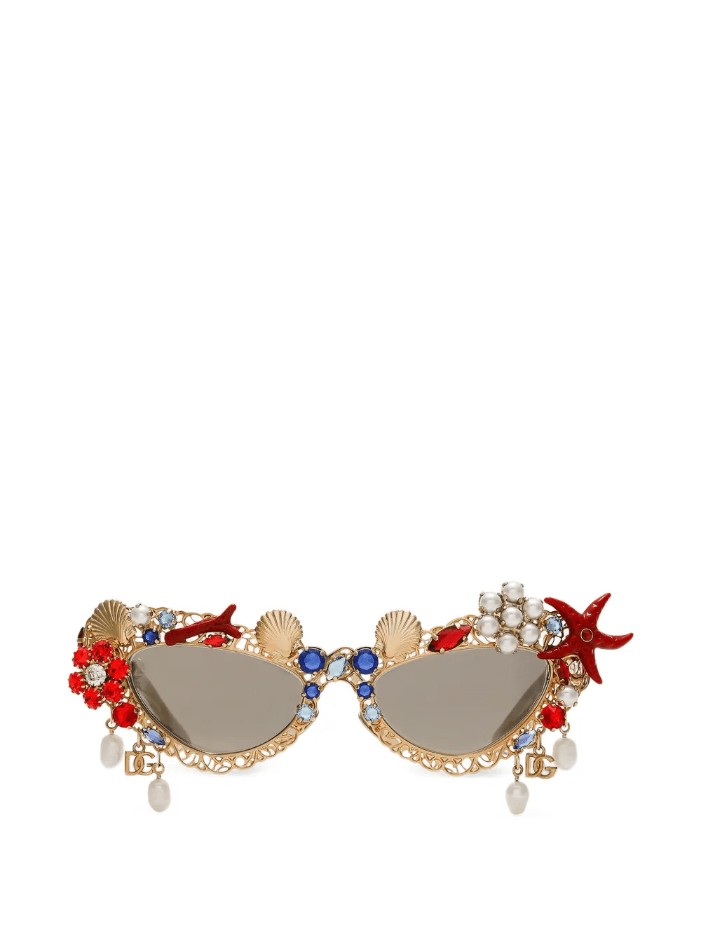 embellished frame sunglasses - Image 1