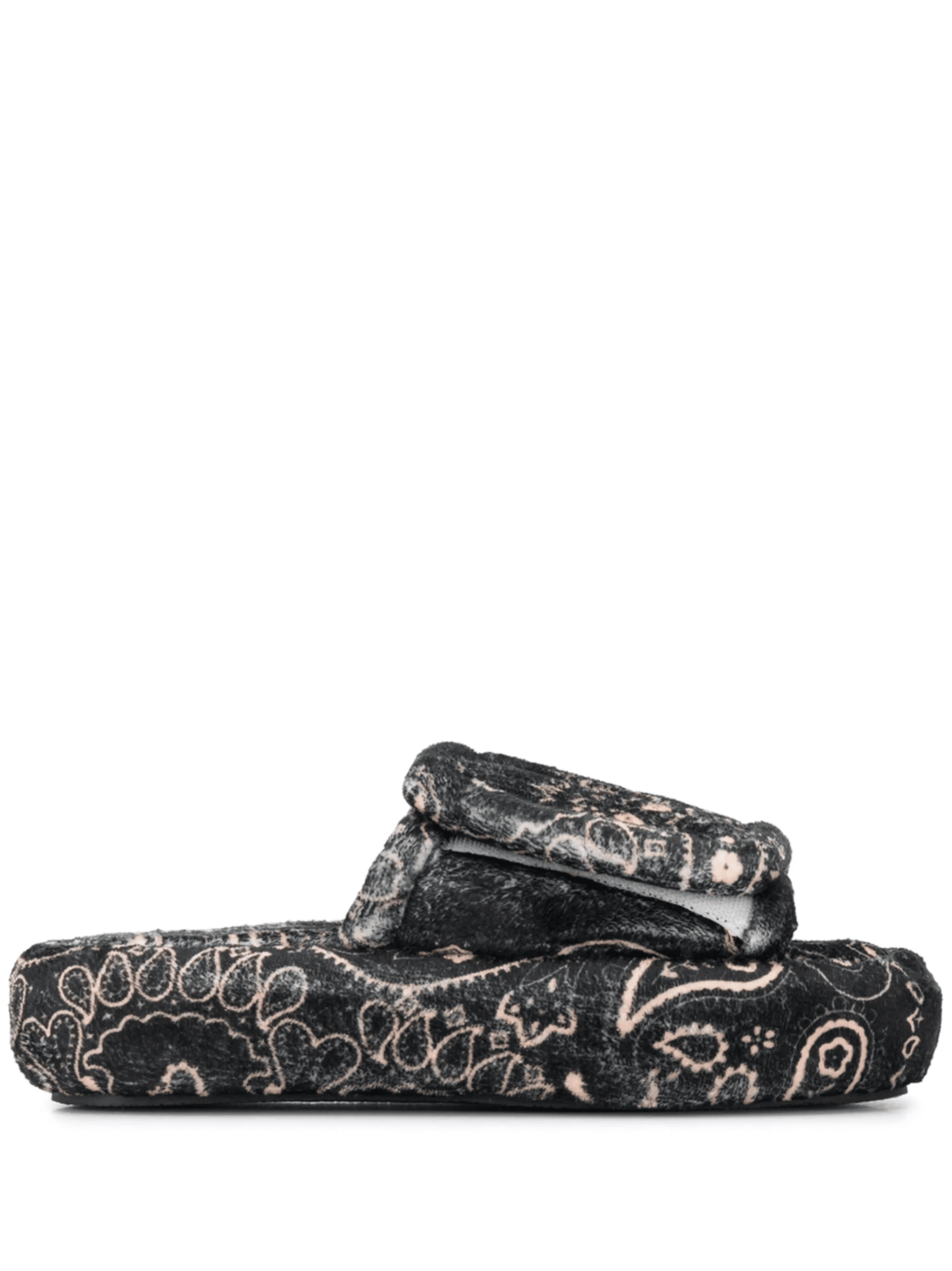 bandana-print platform slides - Image 1