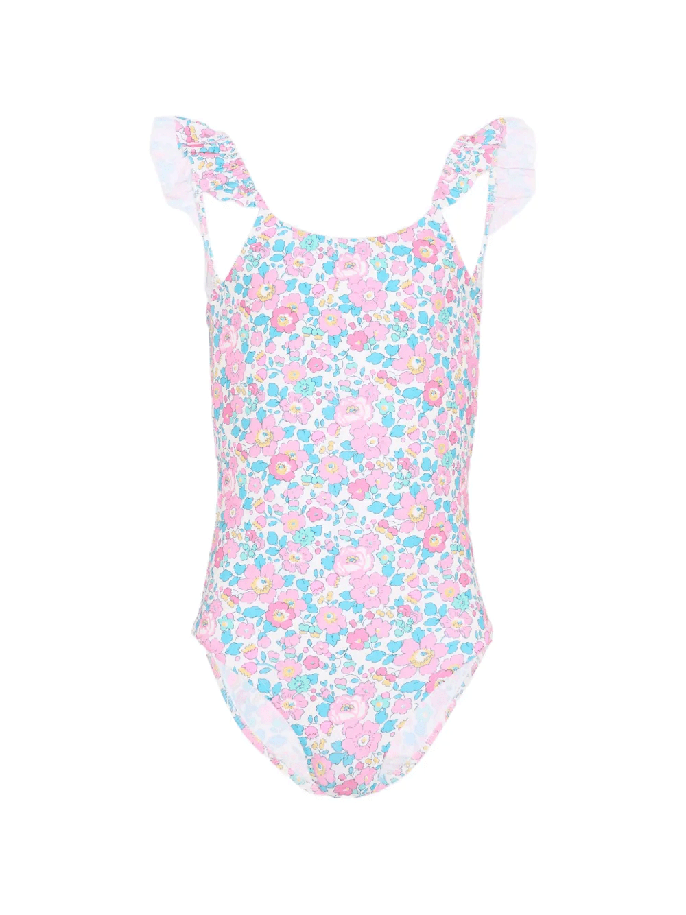 ruffled floral swimsuit - Image 1