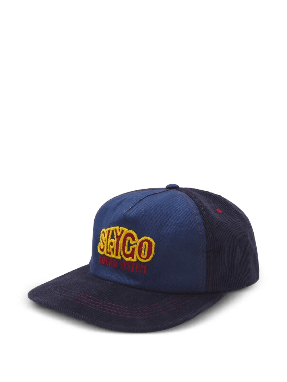 Slygo embroidered corduroy cap - Image 1