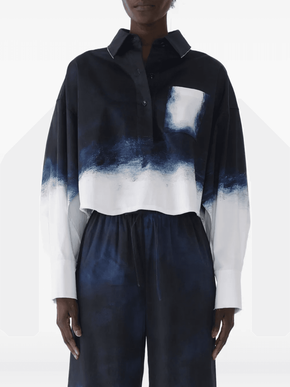 ombré-print shirt - Image 1