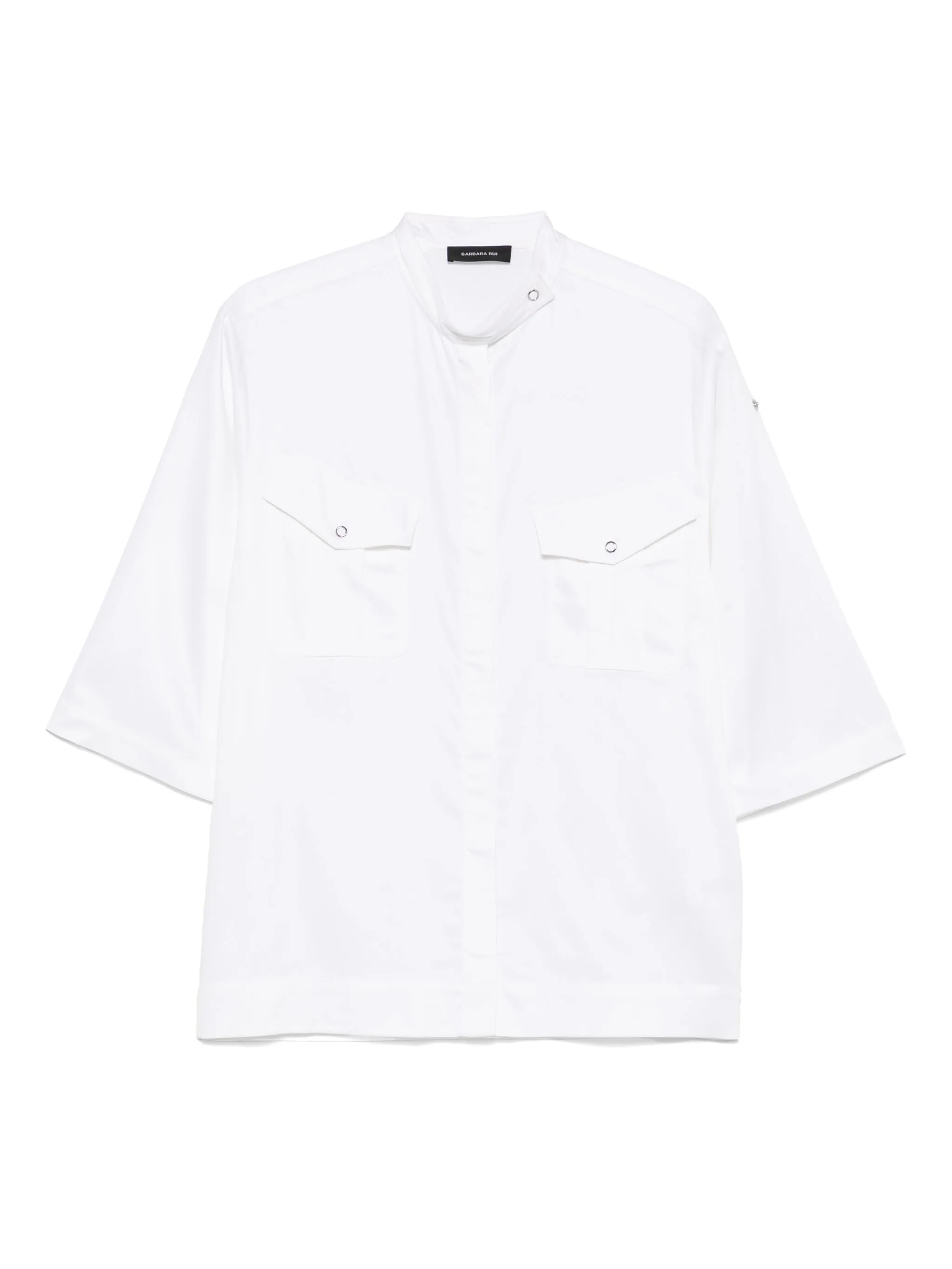 band-collar shirt - Image 1