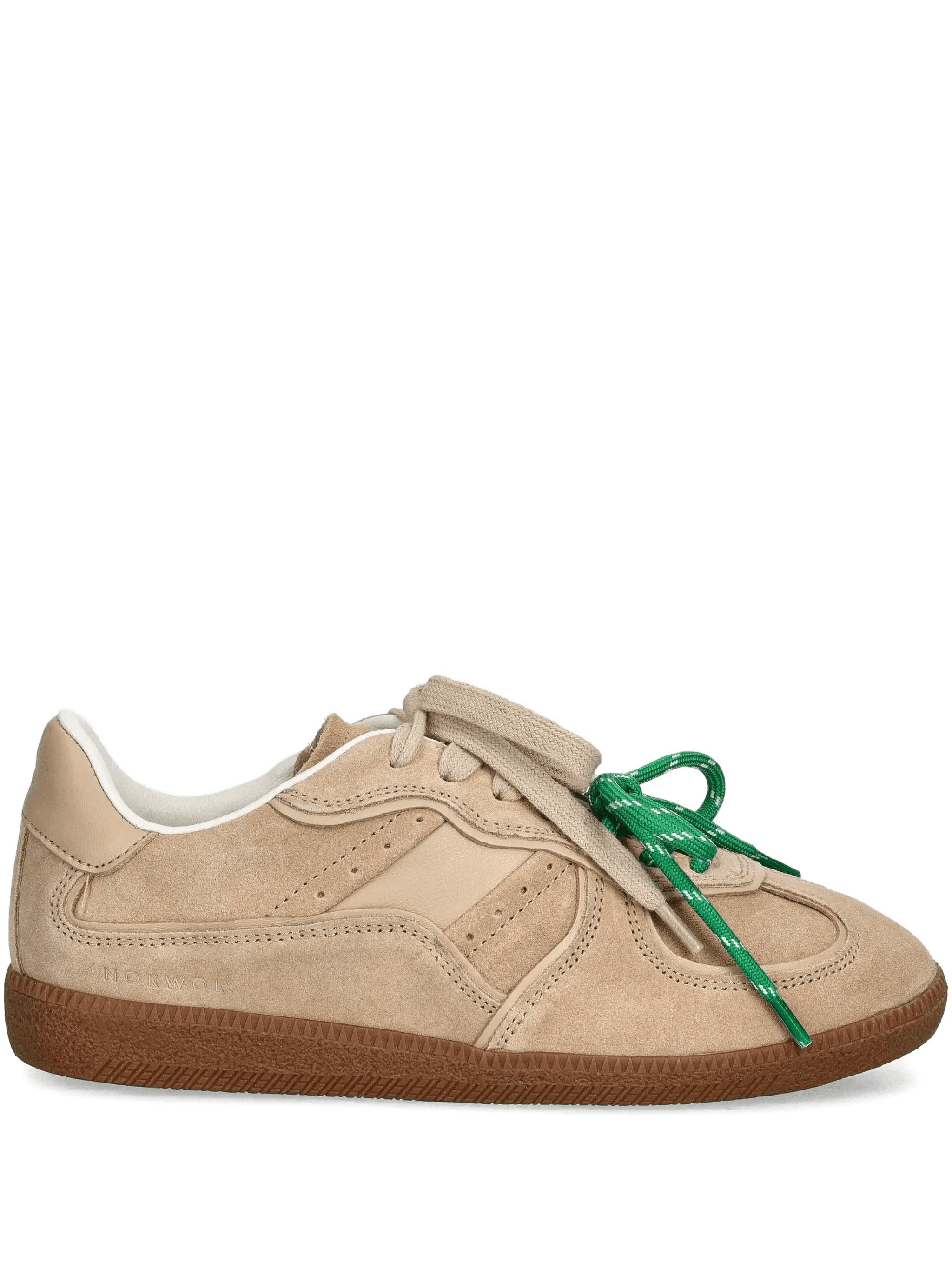 August suede panelled sneakers - Image 1