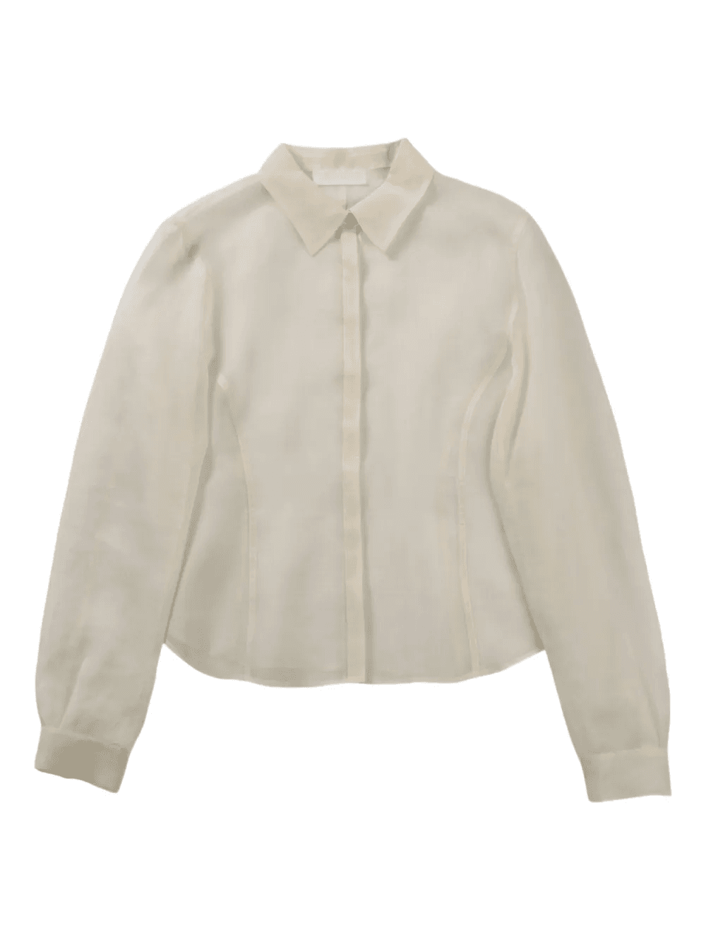 semi-sheer shirt - Image 1