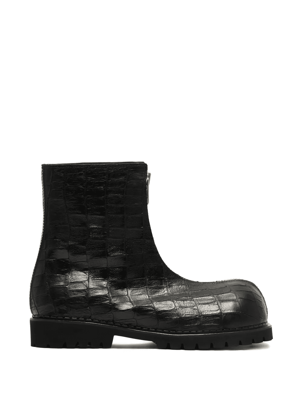 zip crocodile boots - Image 1