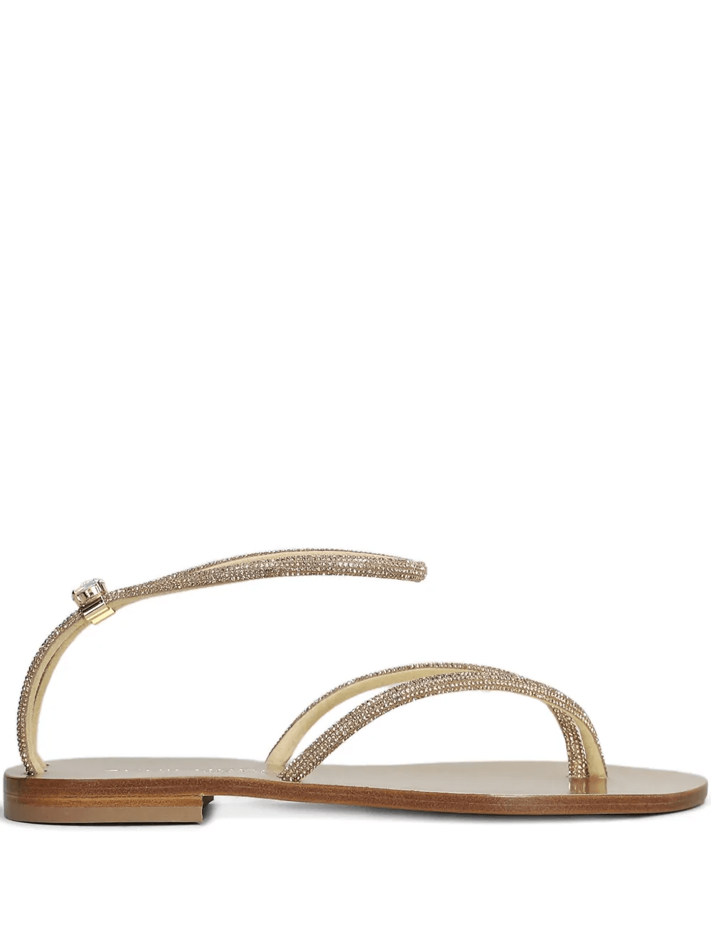 crystal-embellished ankle-strap sandals - Image 1