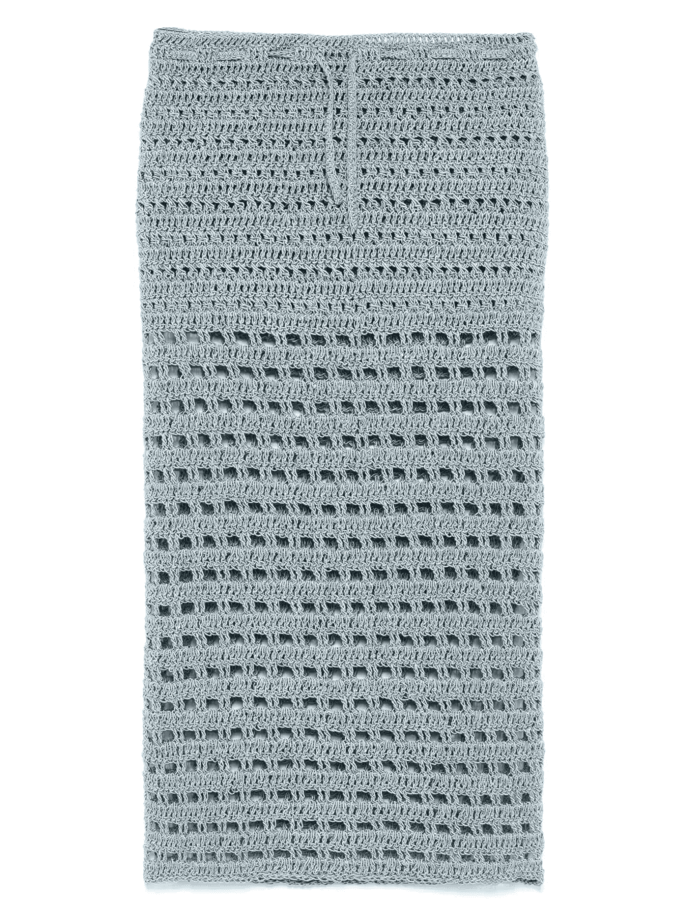 open-knit midi skirt - Image 1