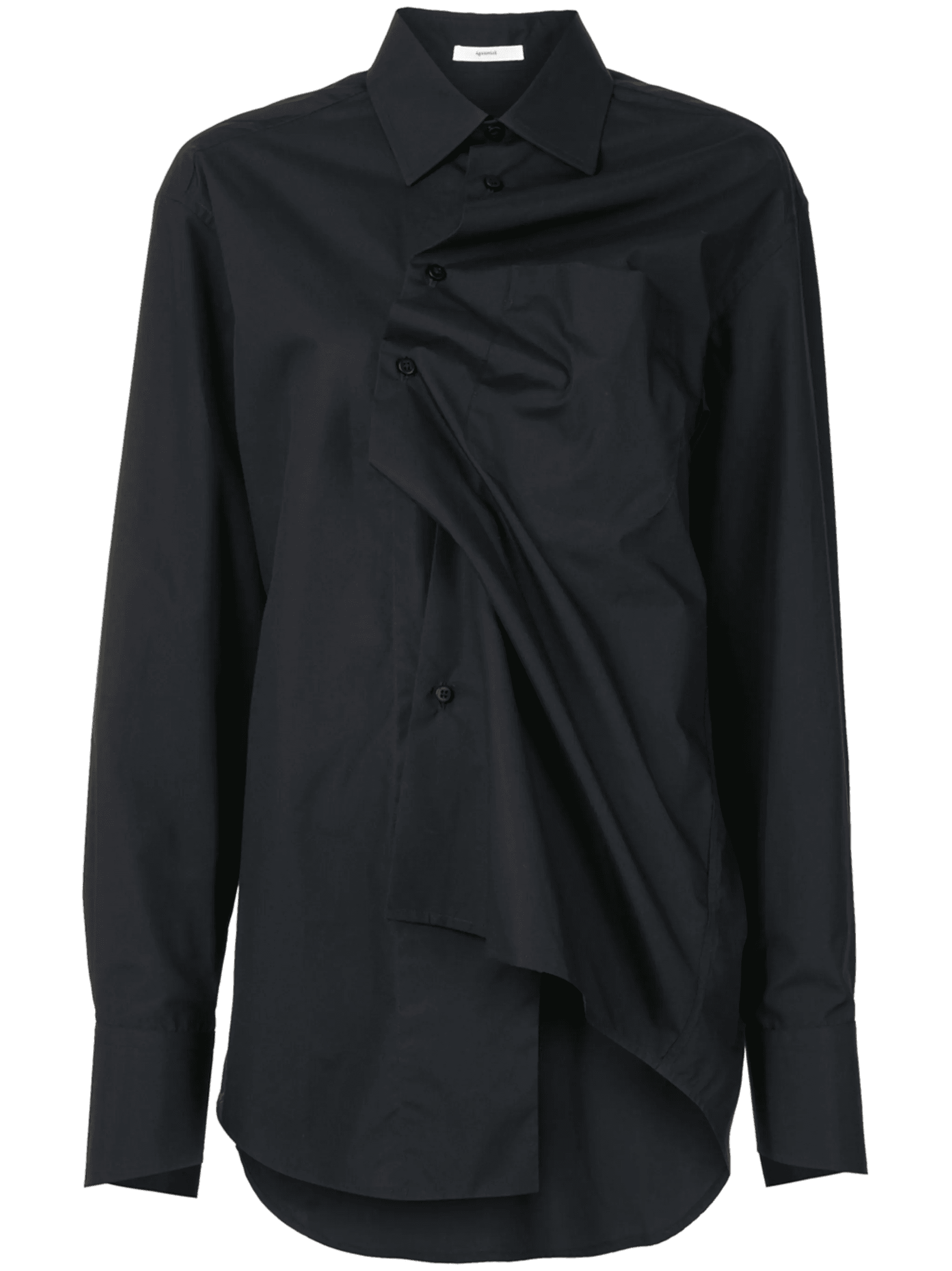 twist front longline shirt - Image 1