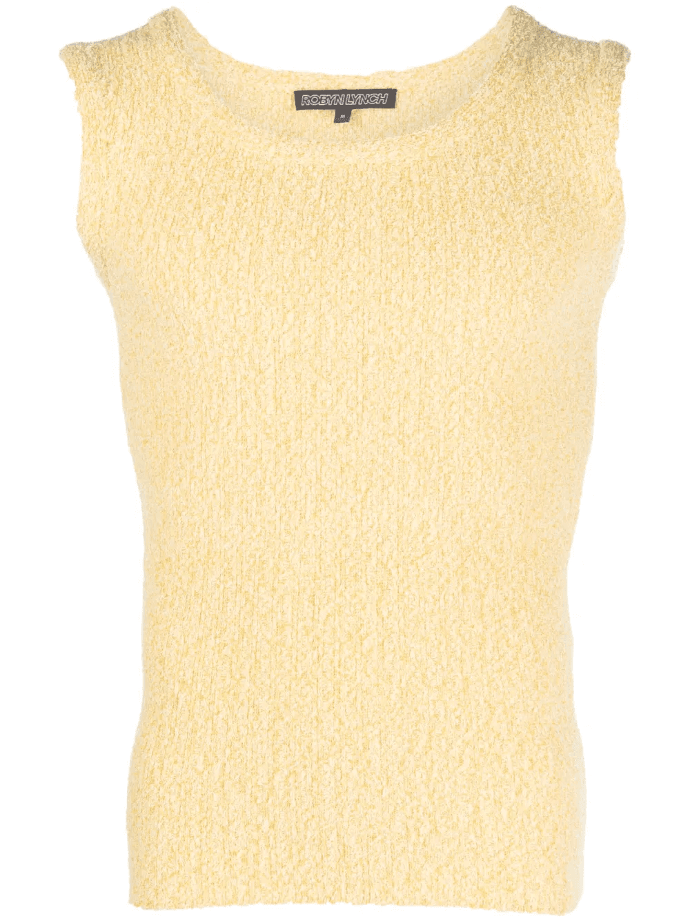 textured knit tank top - Image 1