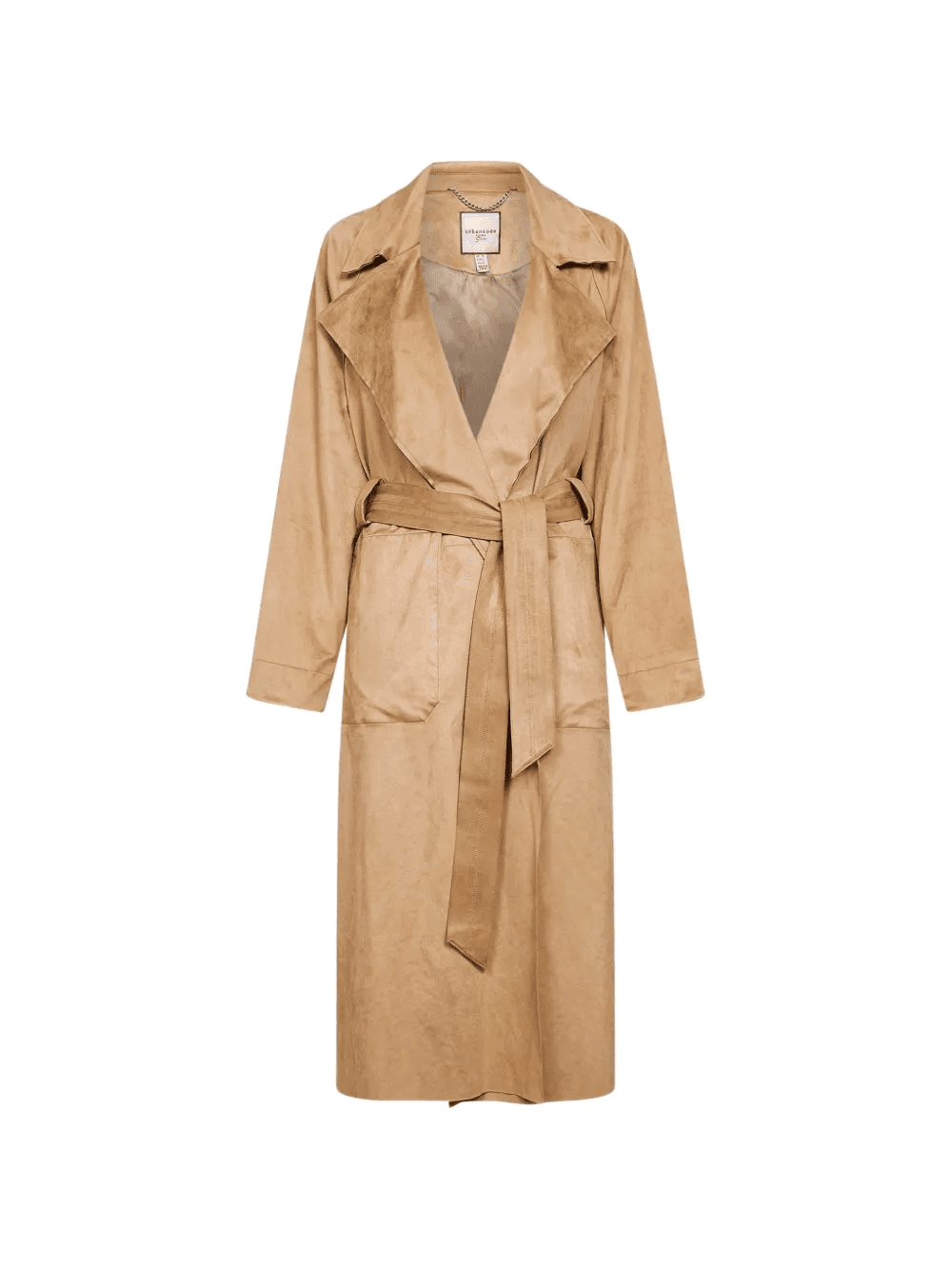 belted trench coat - Image 1