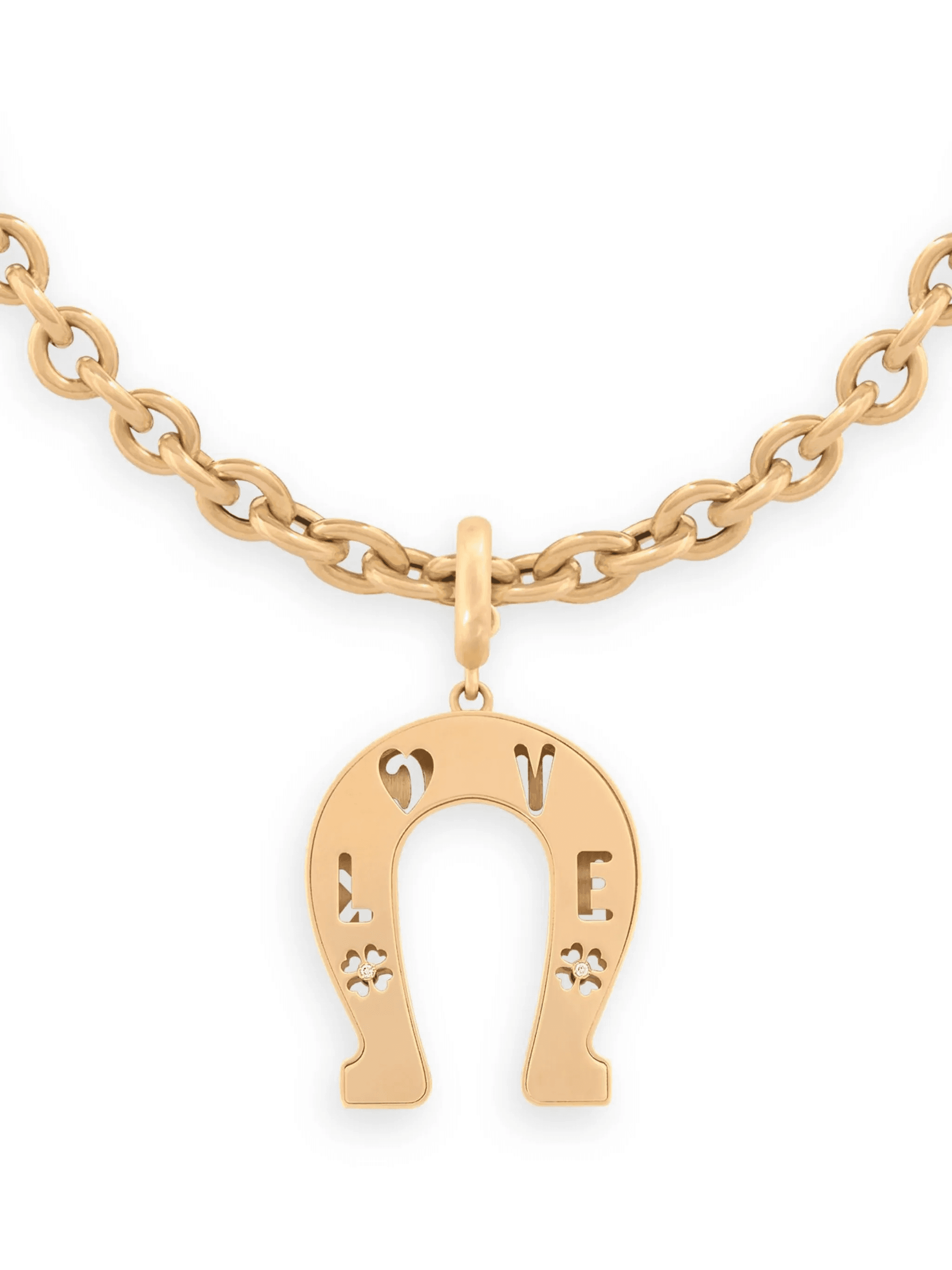 18kt yellow gold Bruno pendant - Image 1