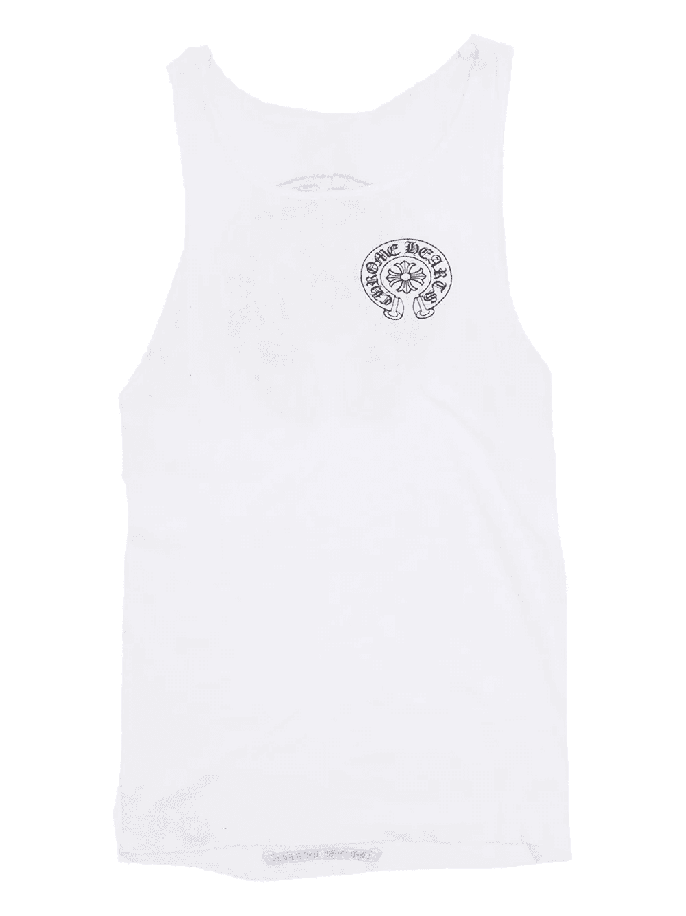 horseshoe-motif ribbed tank top - Image 1