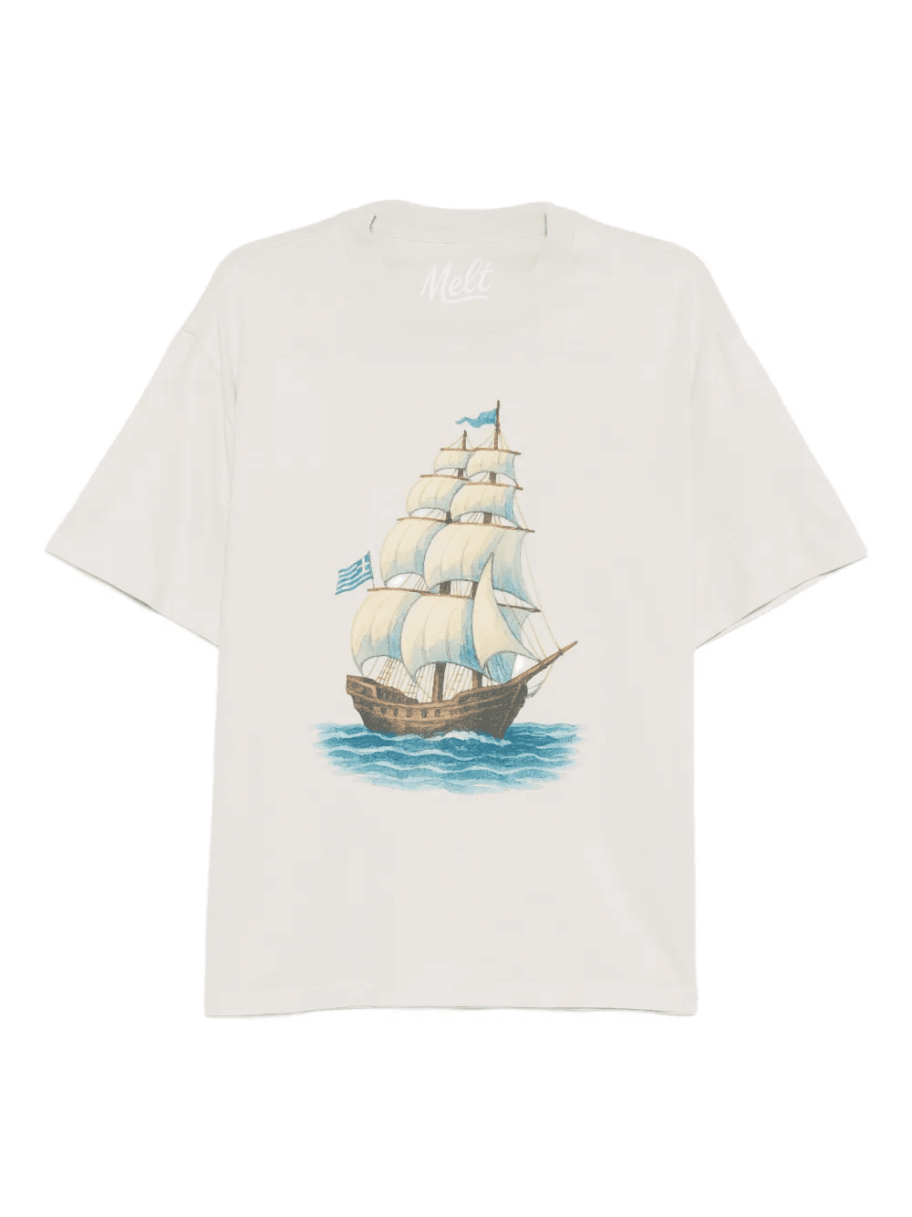 cotton printed T-shirt - Image 1