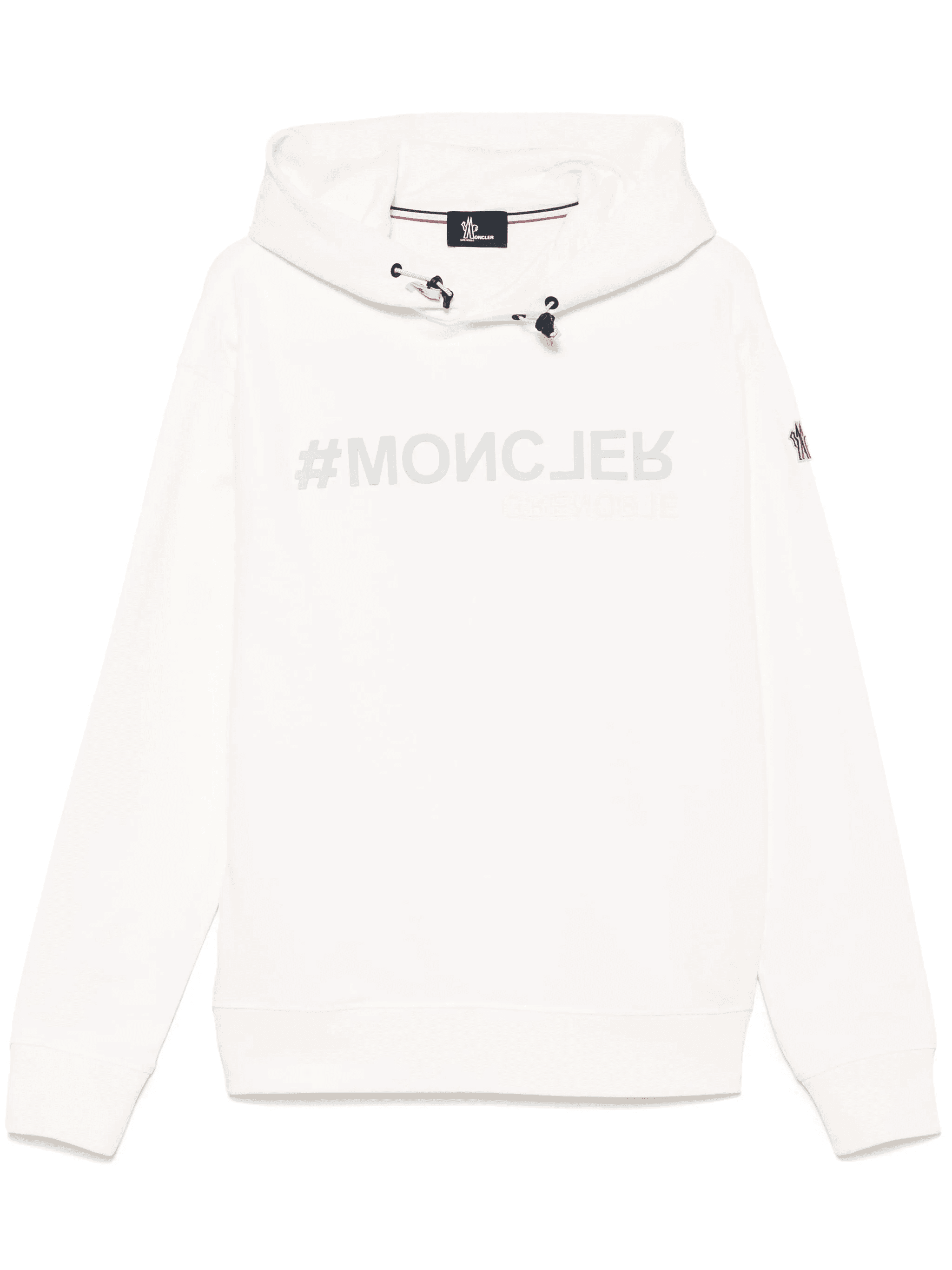 mirrored-logo hoodie - Image 1