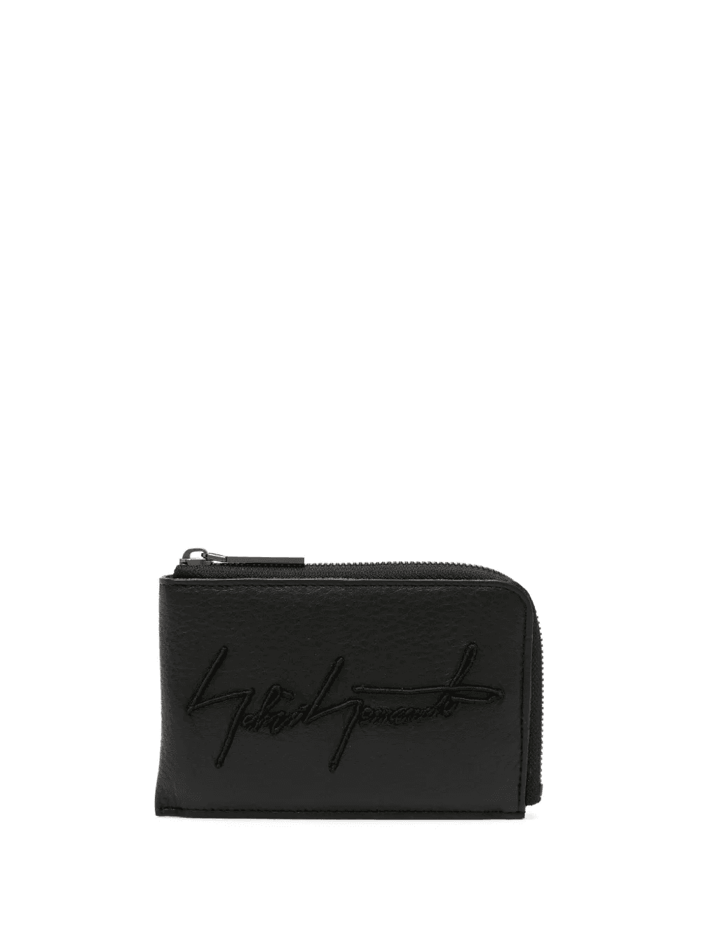 logo-patch leather wallet - Image 1