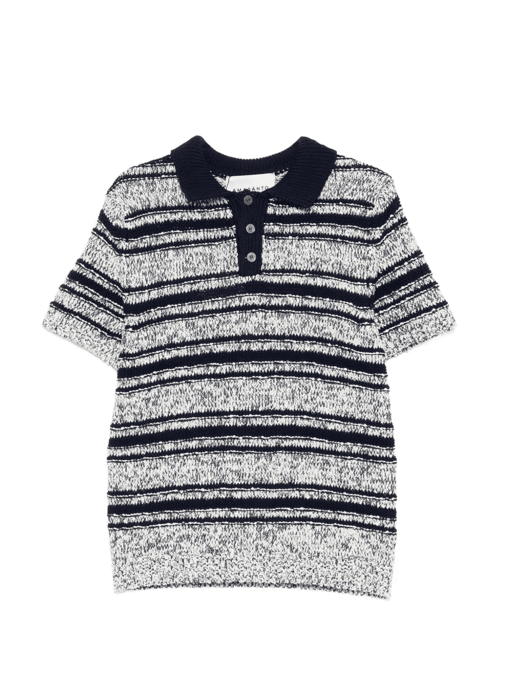 striped button knitwear - Image 1