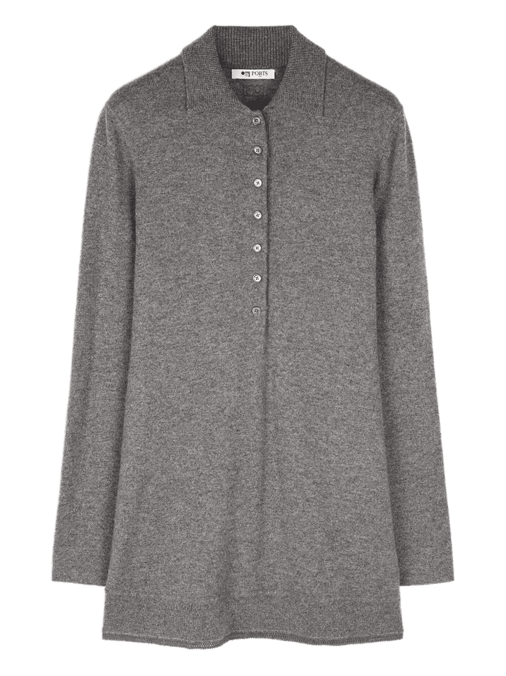 cashmere polo shirt - Image 1