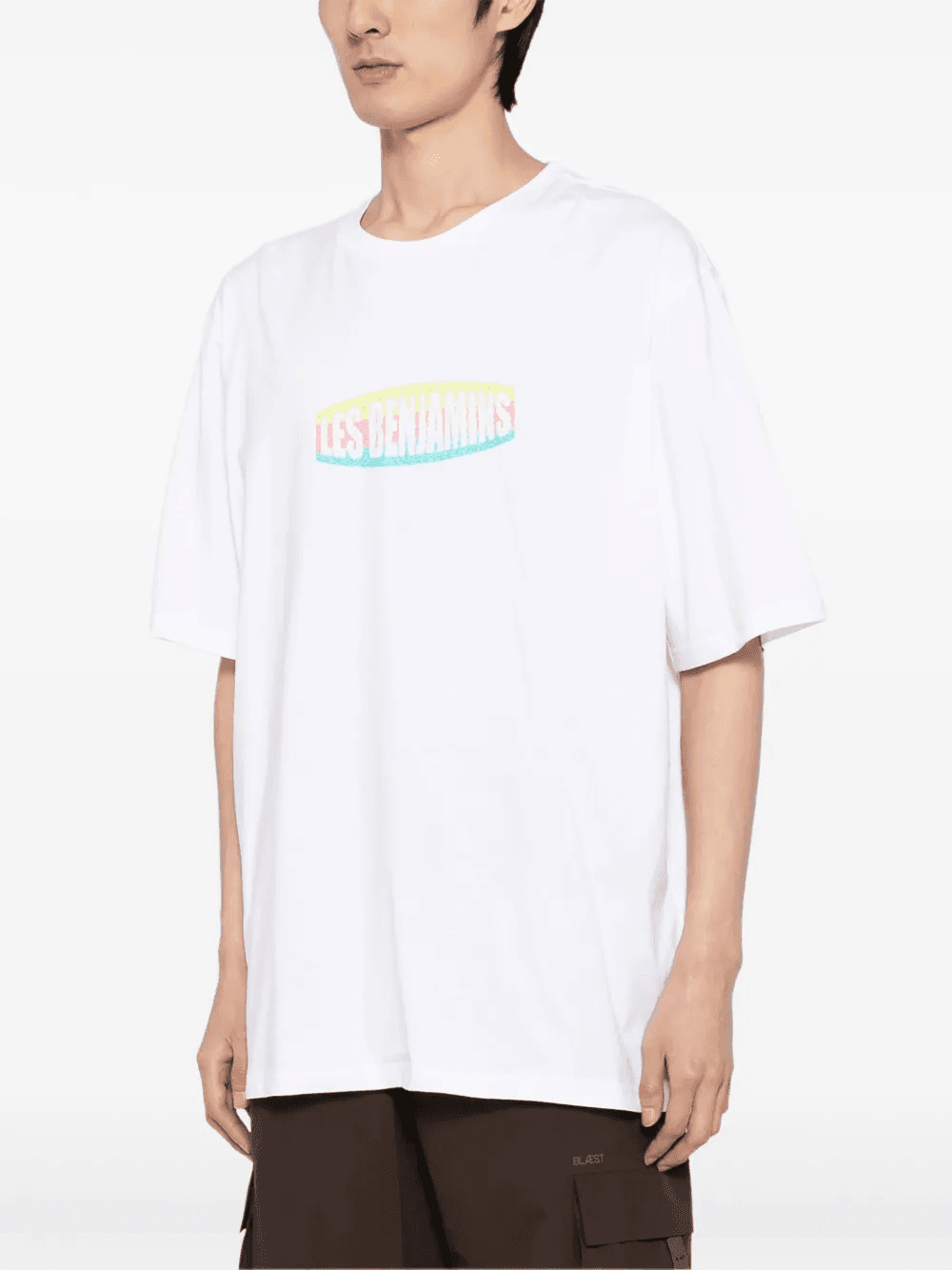 logo-print oversized cotton T-shirt - Image 1