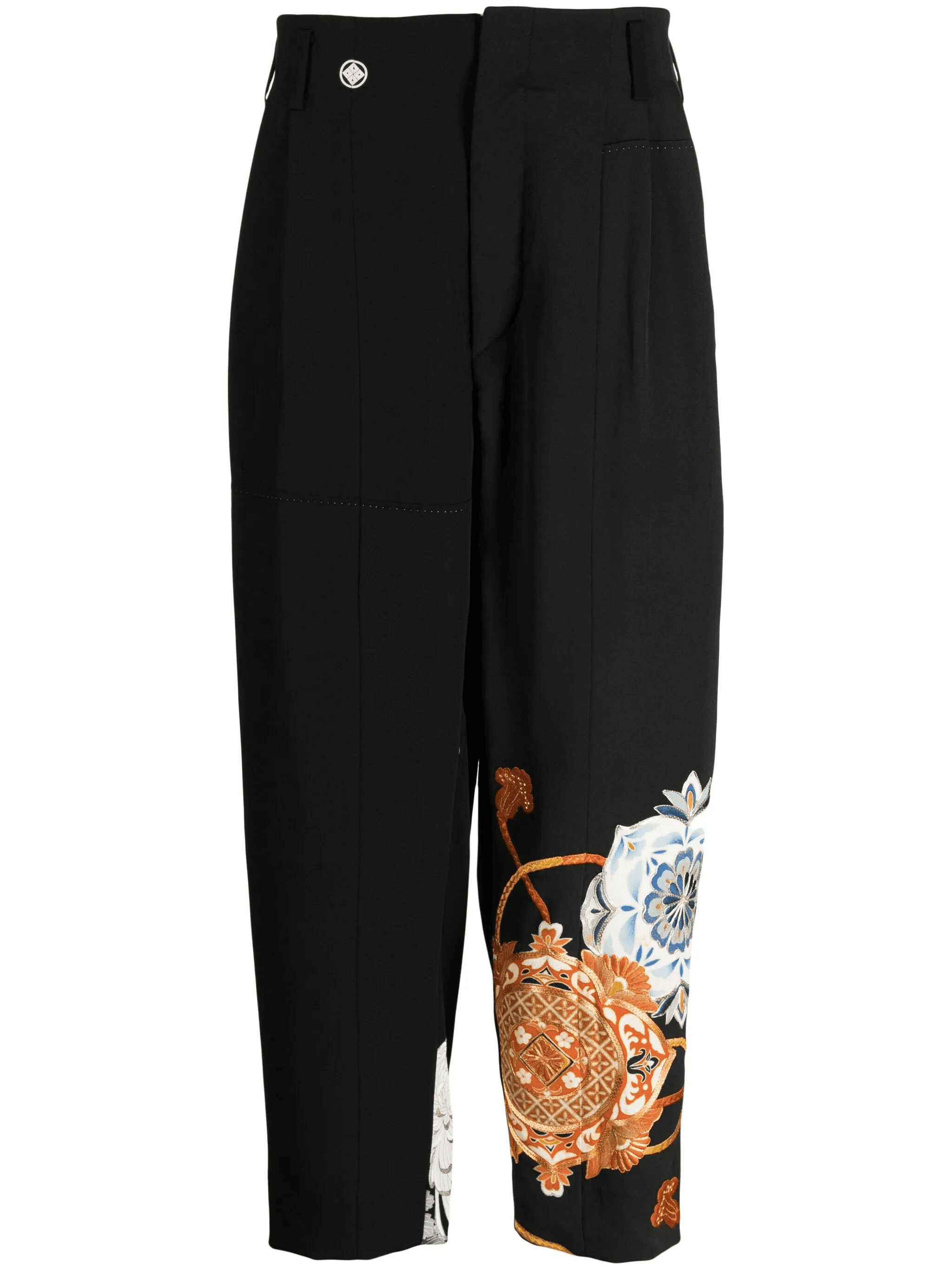 tapered cropped trousers - Image 1