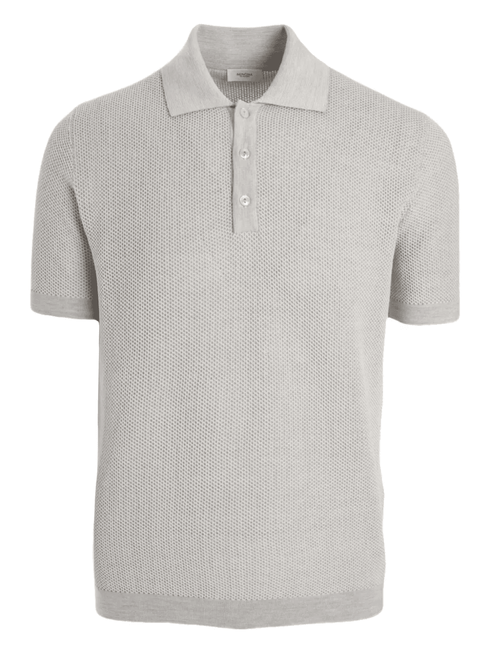 knit polo shirt - Image 1