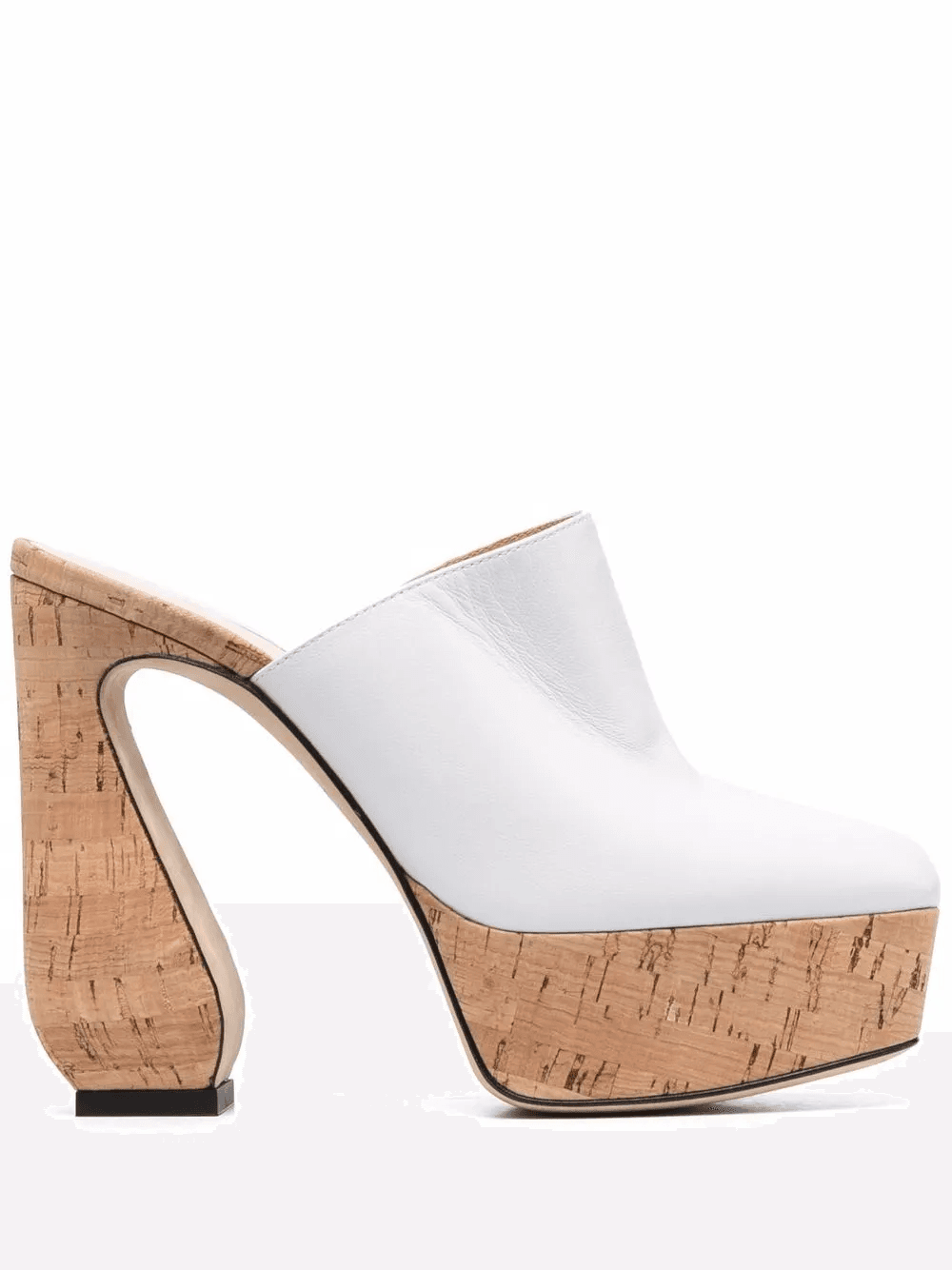 cork platform mules - Image 1