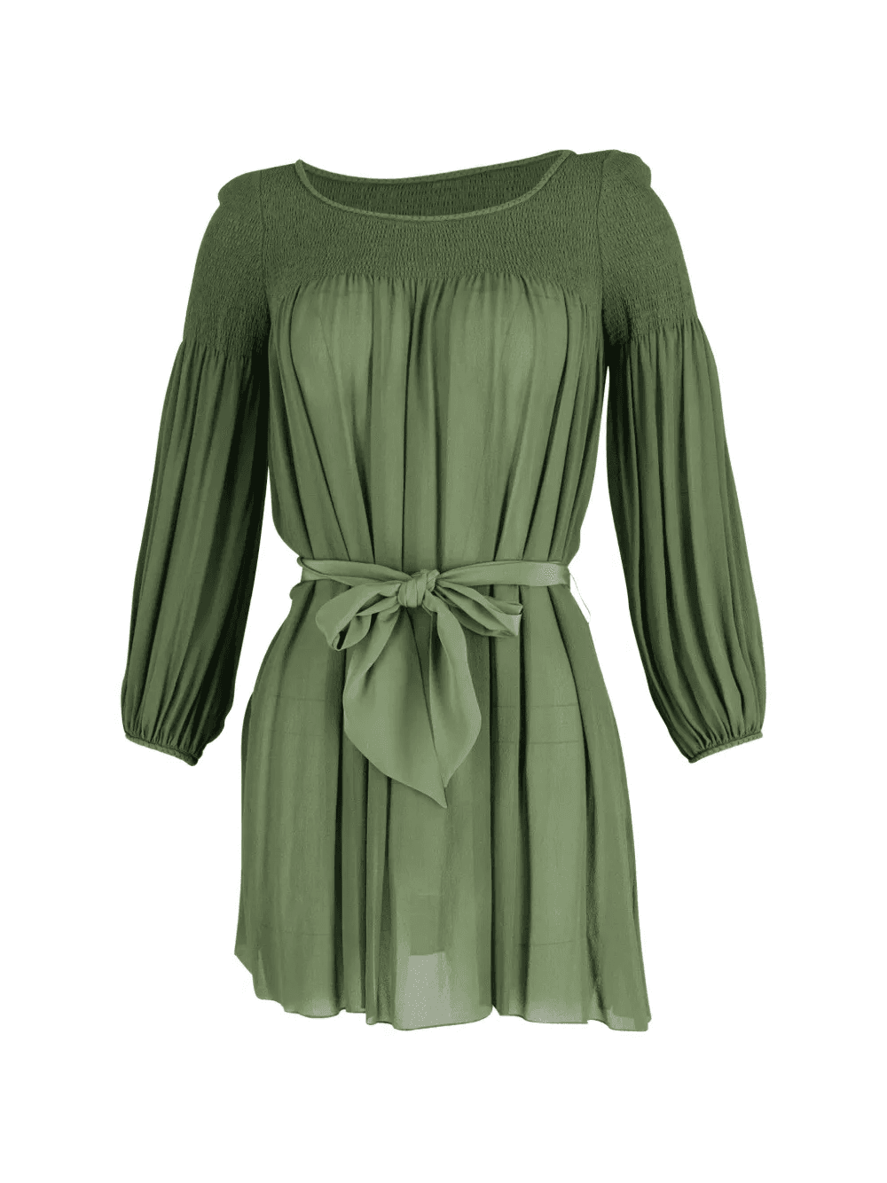 silk mini dress - Image 1