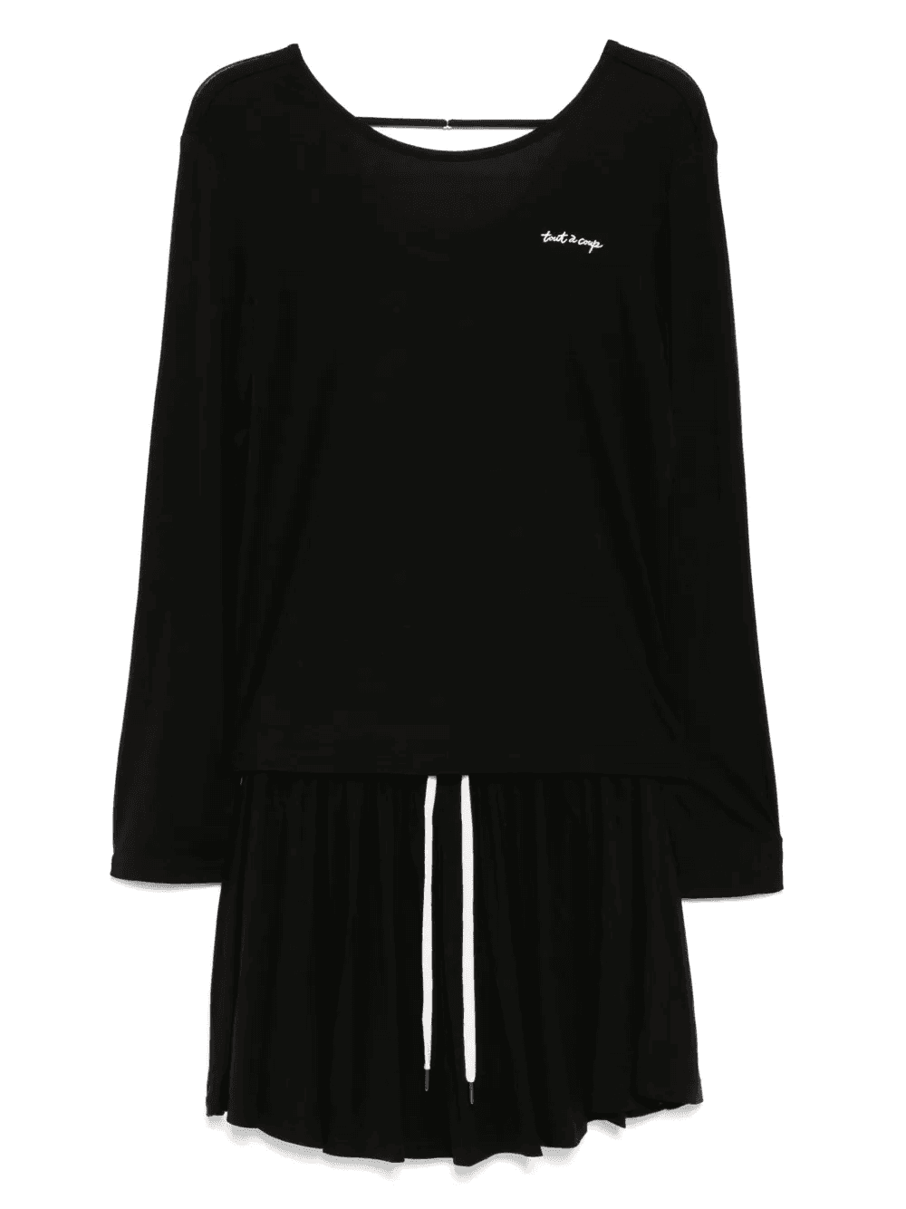 logo-print shorts set - Image 1