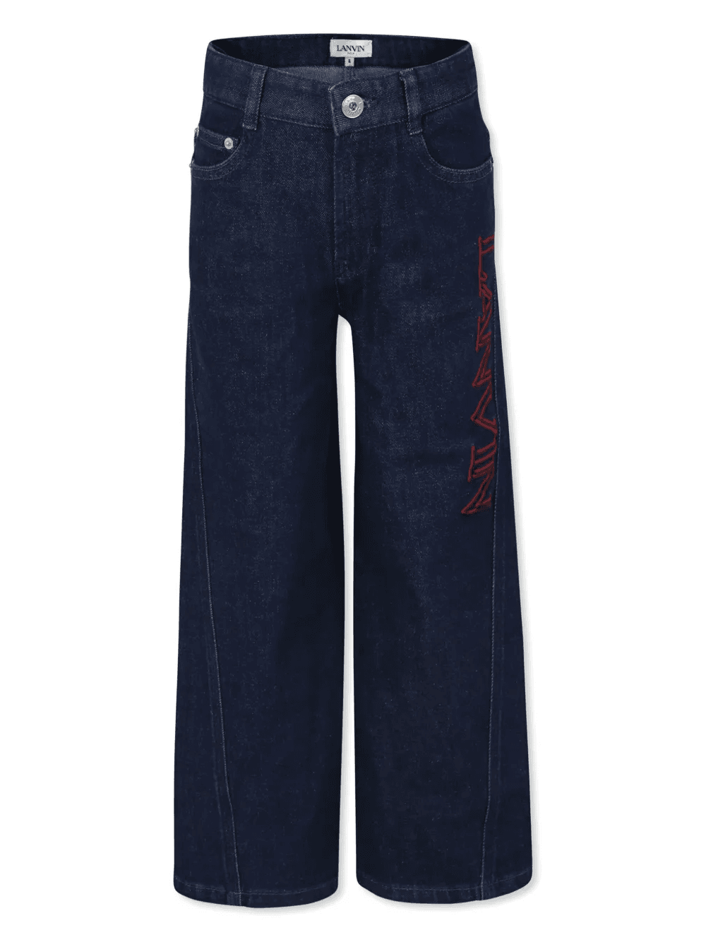embroidered-logo jeans - Image 1
