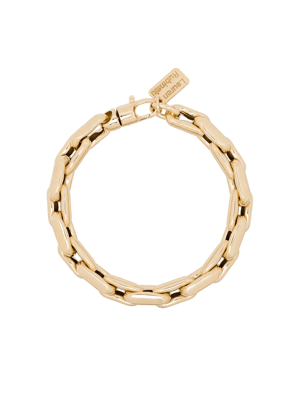 14kt yellow gold chain bracelet - Image 1