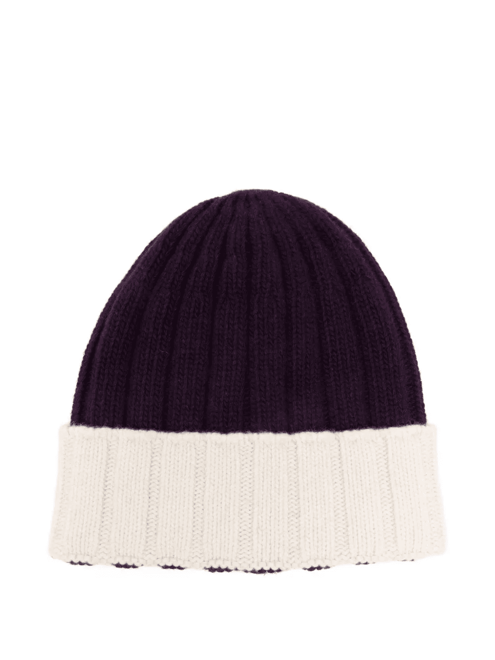 ribbed-knit beanie hat - Image 1