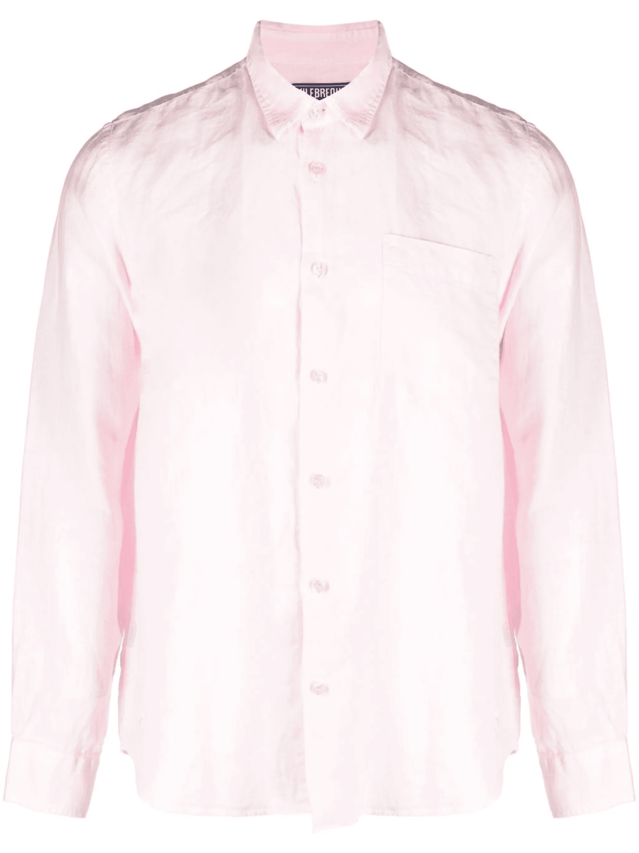 Caroubis long-sleeved linen shirt - Image 1