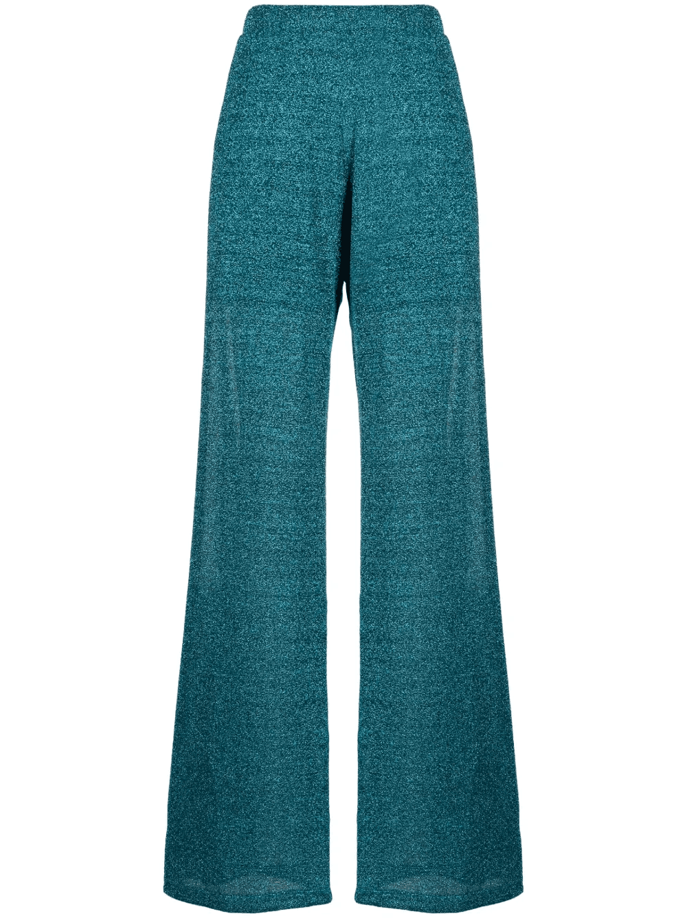 lurex wide-leg trousers - Image 1