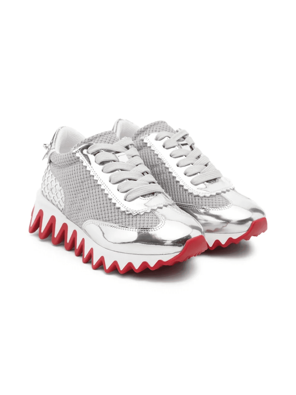 panelled sneakers - Image 1