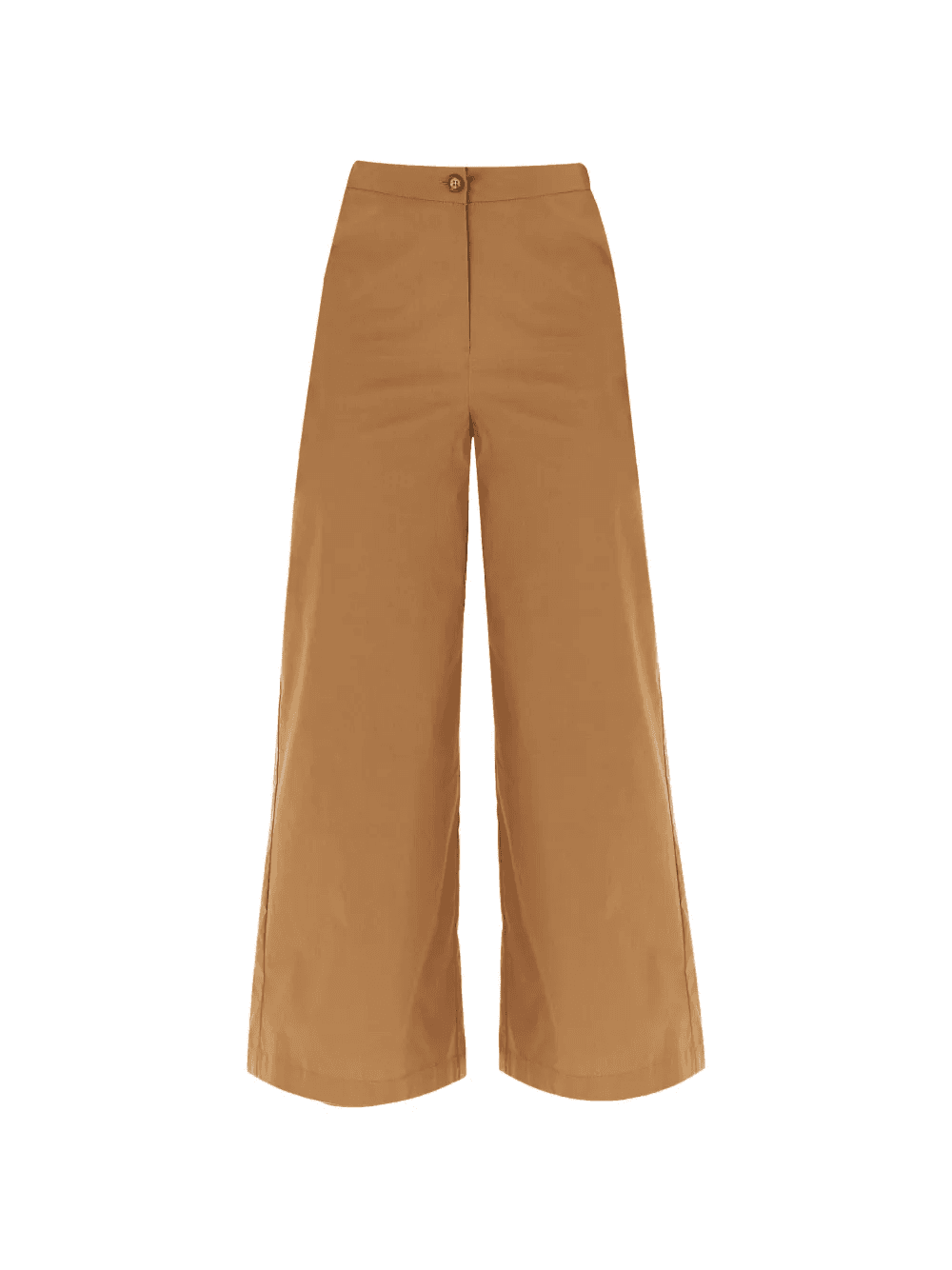 pantalones palazzo con botones - Image 1