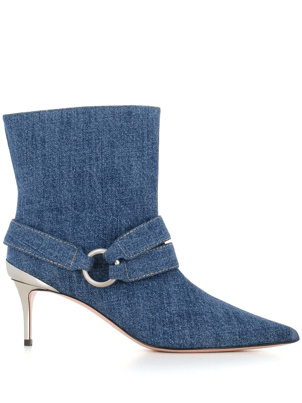 denim ankle boots - Image 1