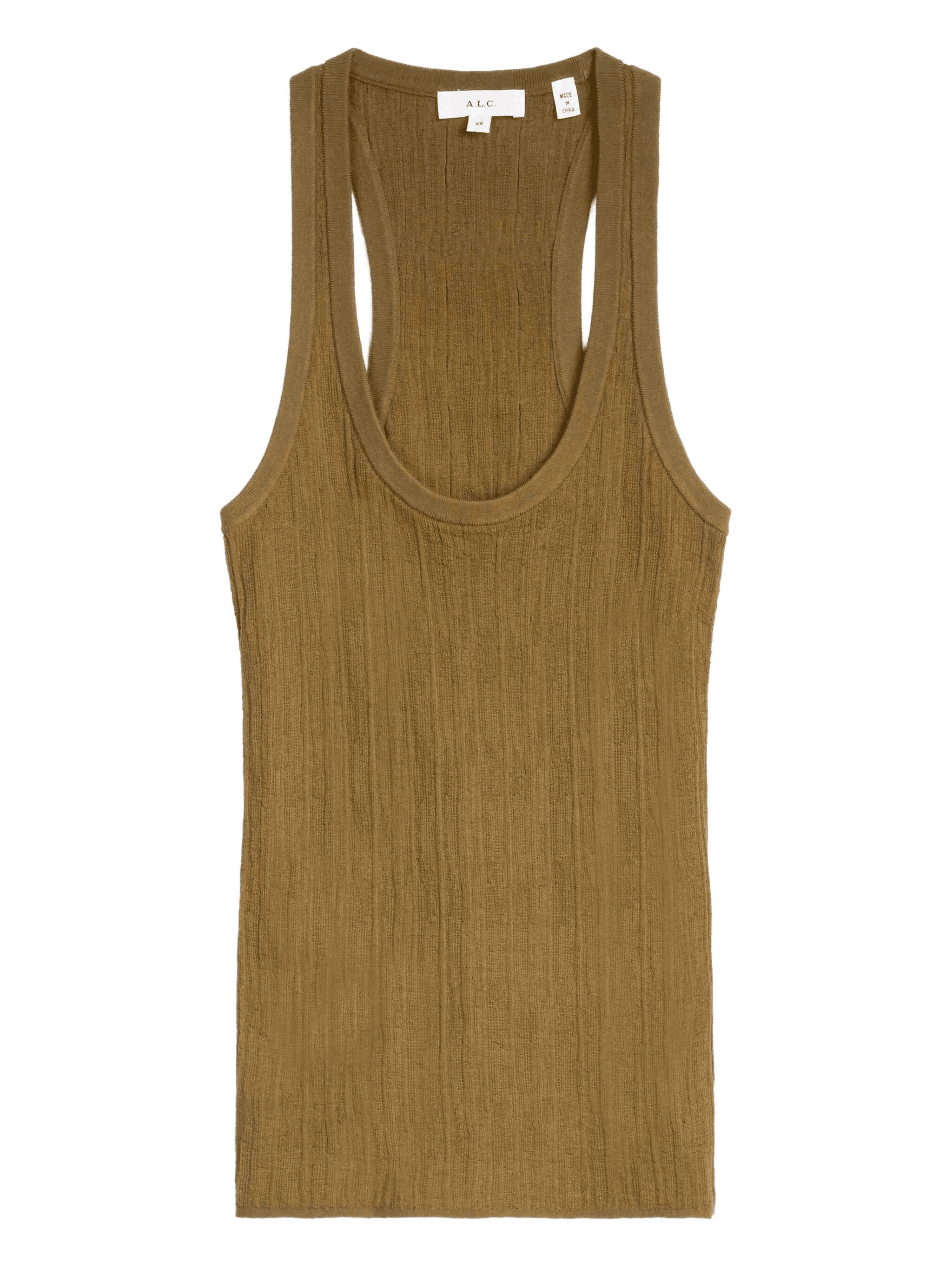 Iris ribbed tank top - Image 1