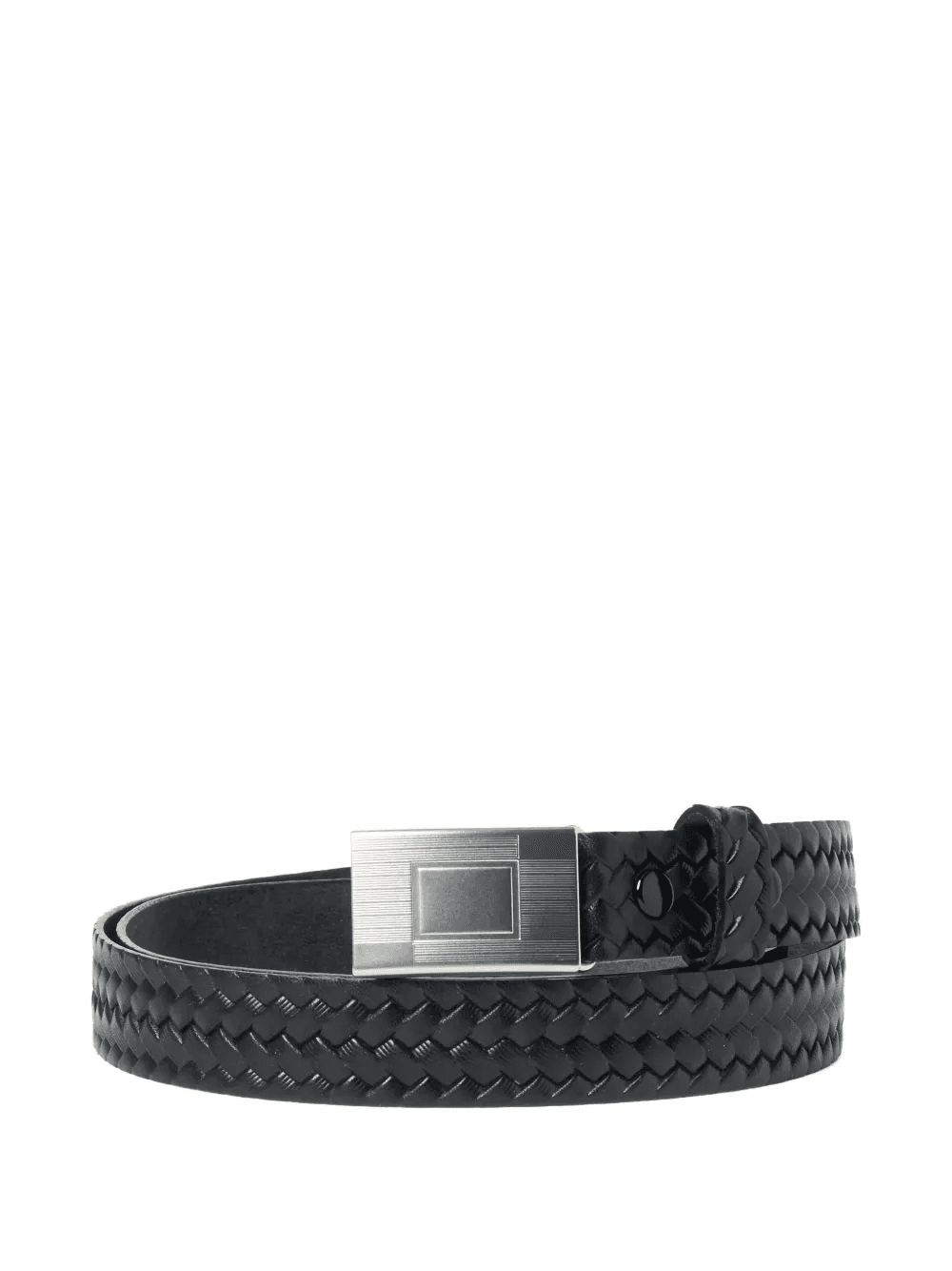 woven-leather belt - Image 1