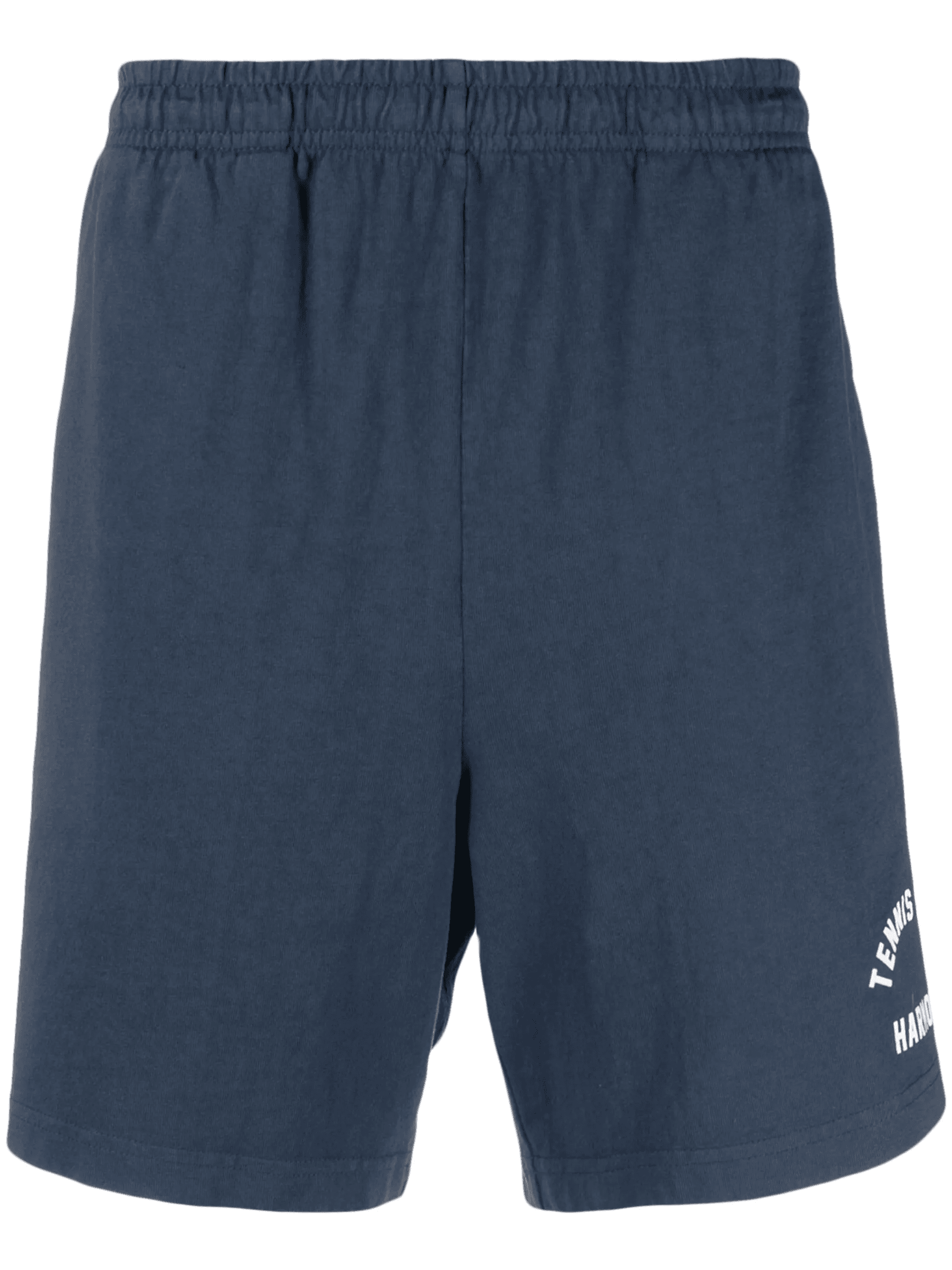 logo-print cotton track shorts - Image 1