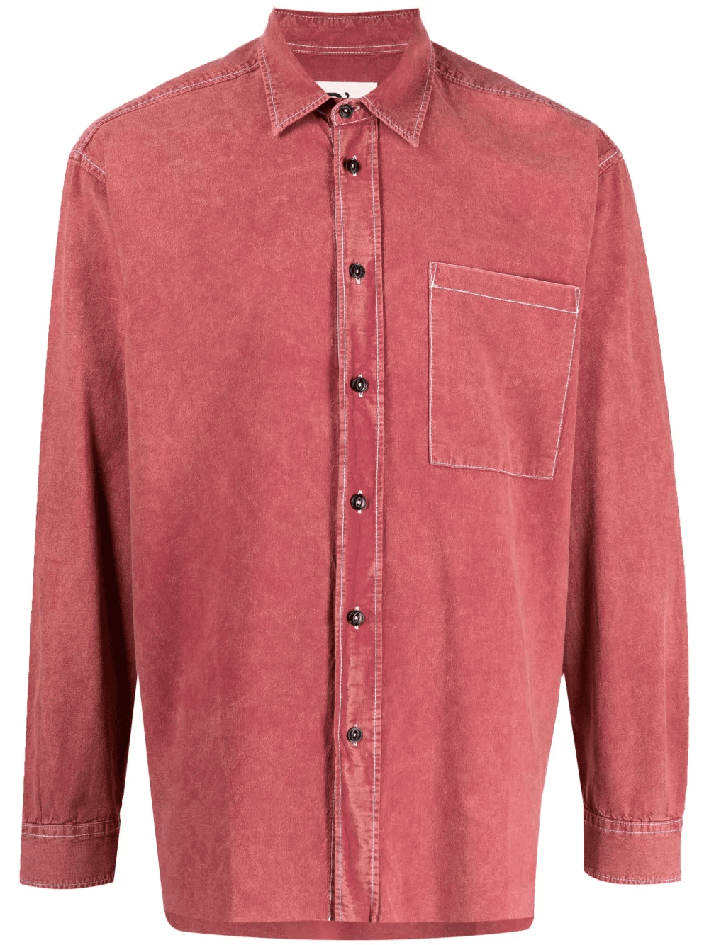 long-sleeve cotton shirt - Image 1