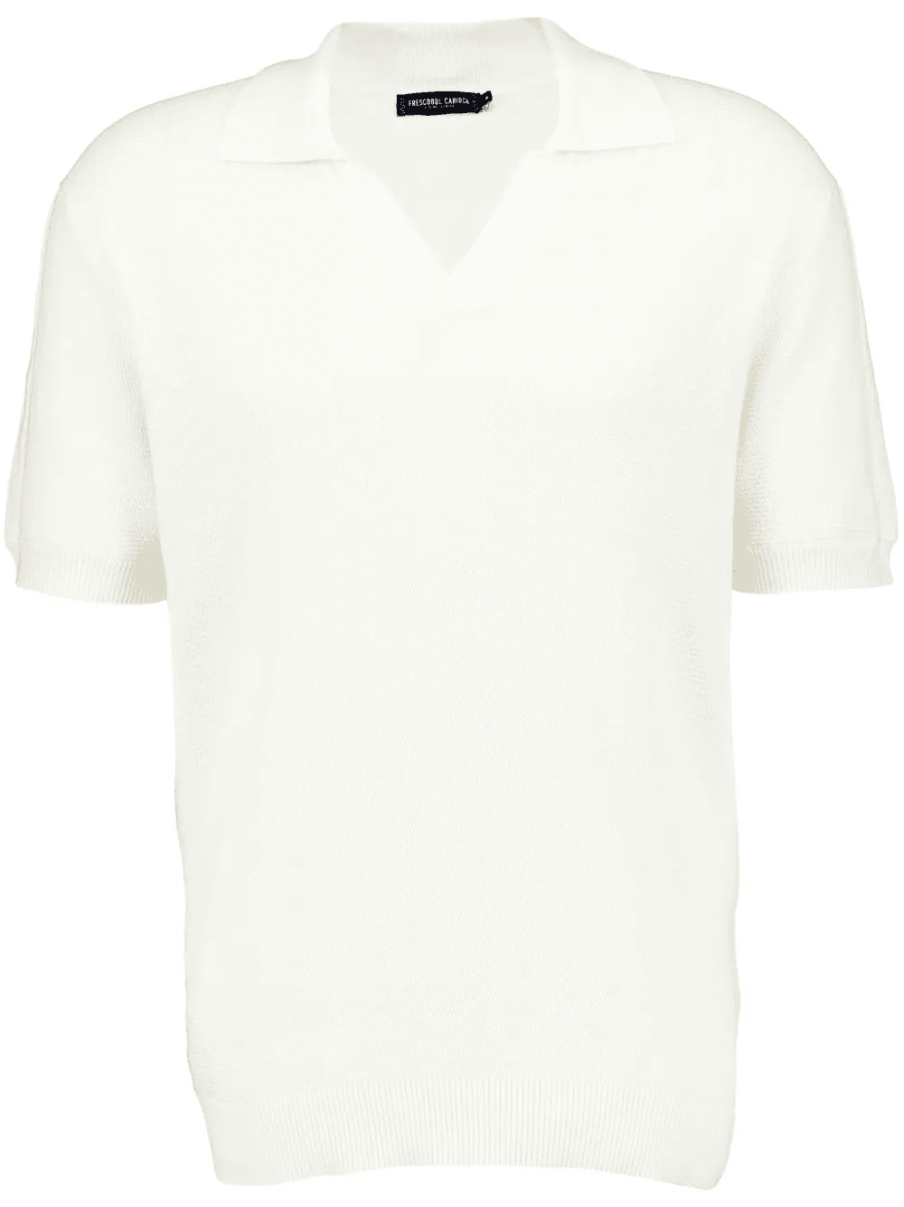 knitted polo shirt - Image 1