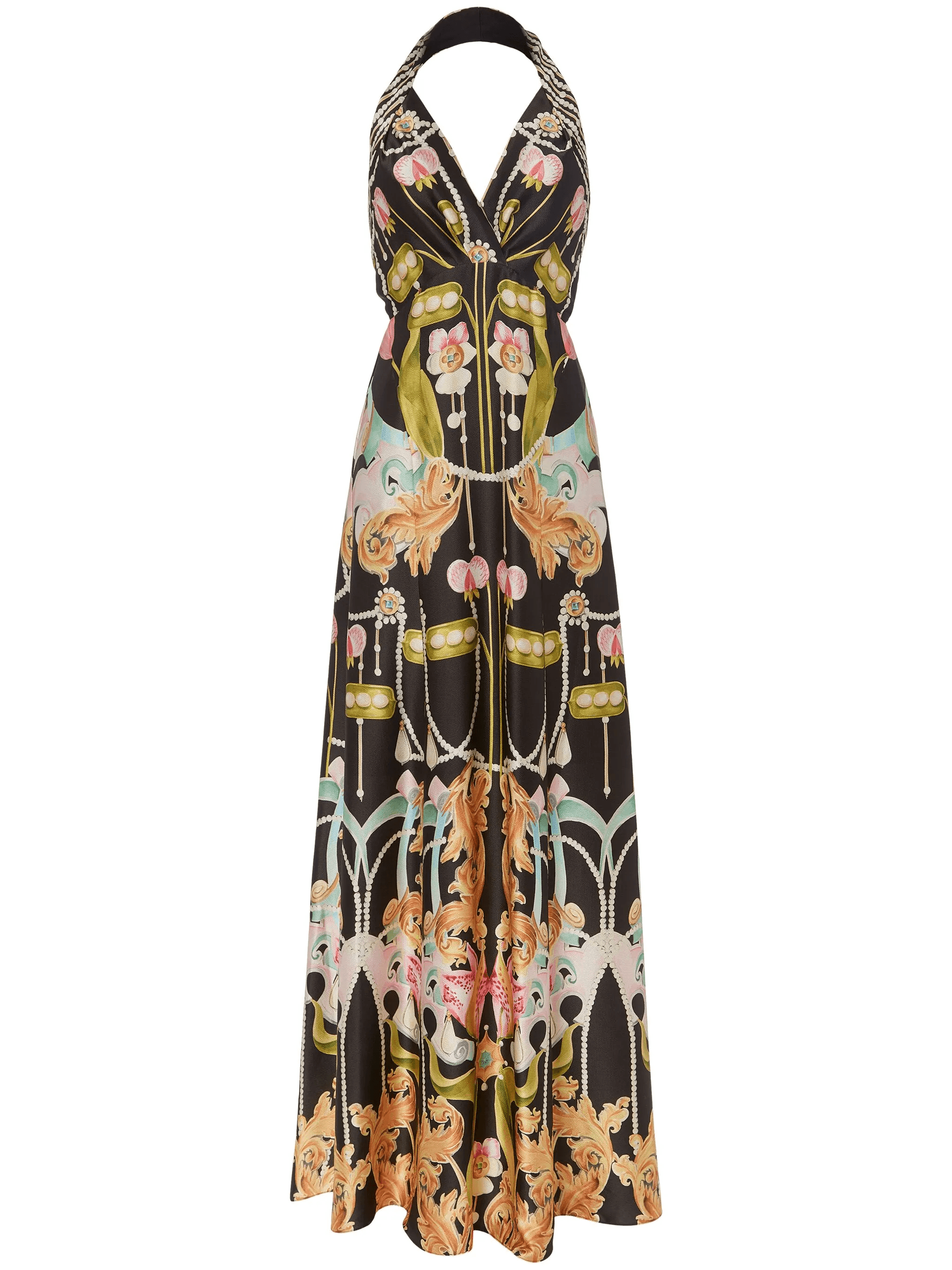 graphic-print maxi dress - Image 1