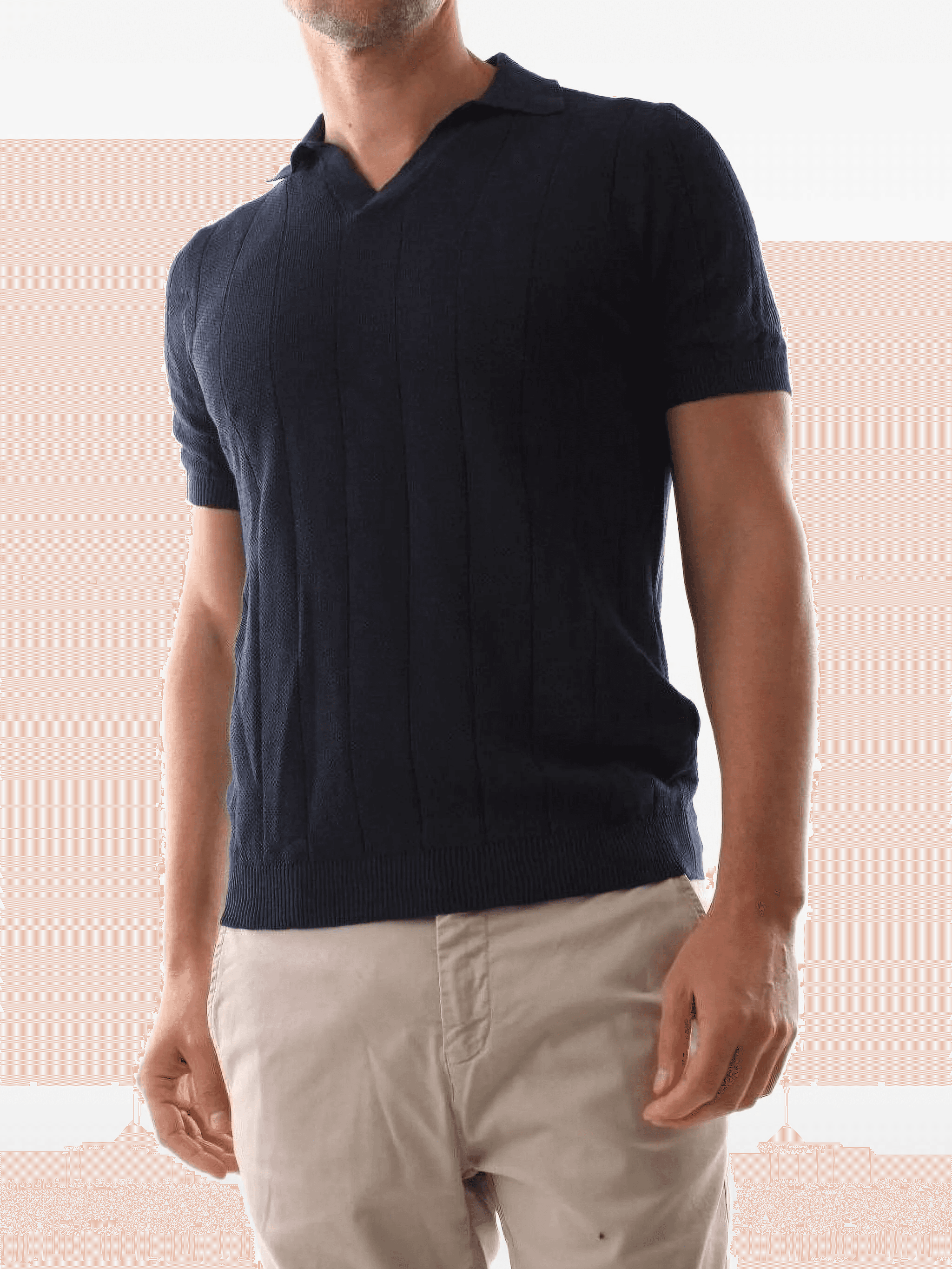 ribbed T-shirt - Image 1