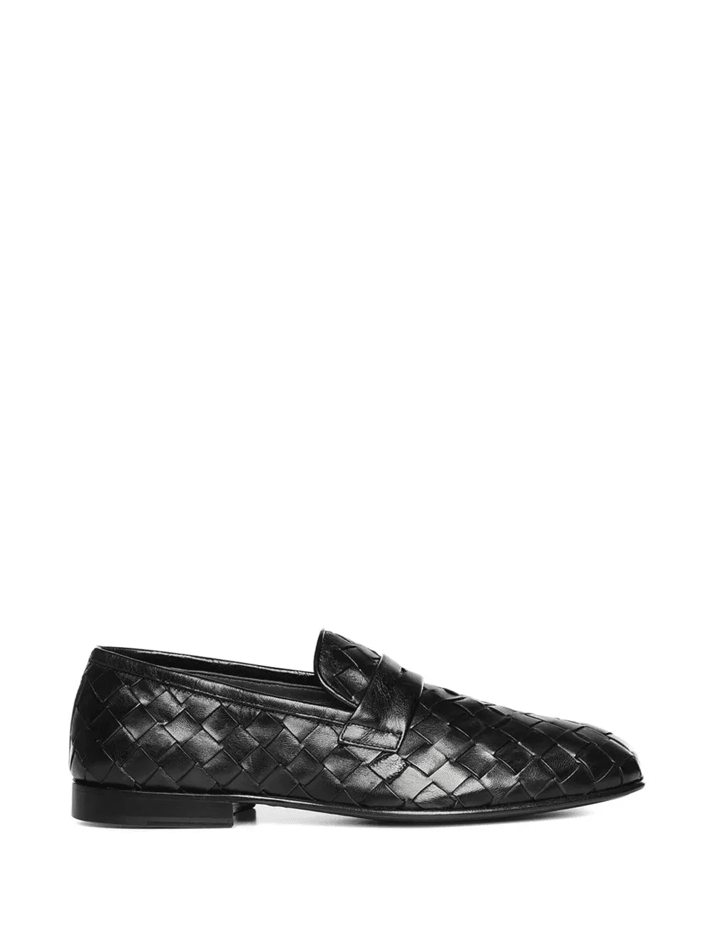 woven-leather loafers - Image 1
